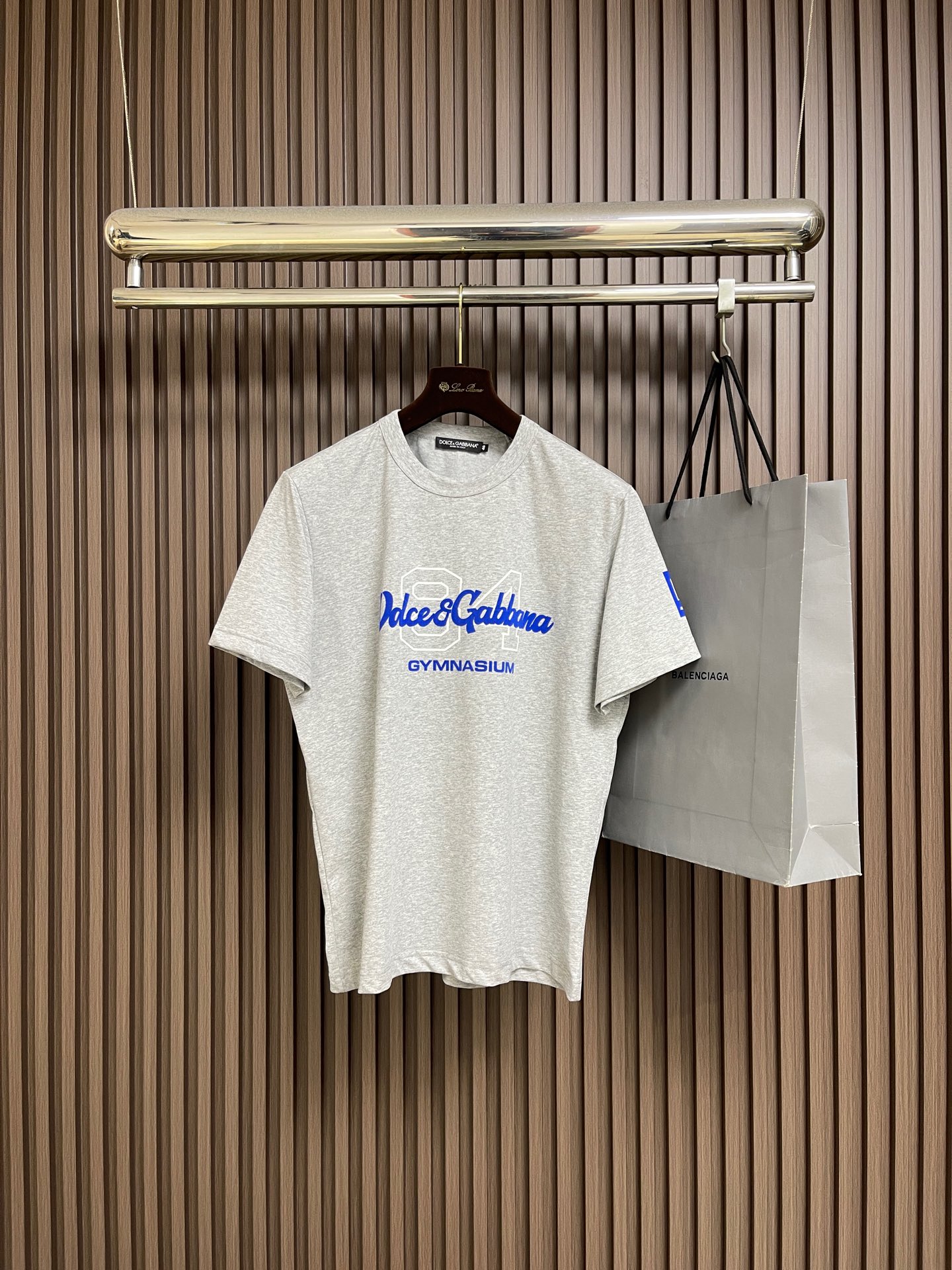 🛒🛒DG DOLCE GABBANA 杜嘉班纳2026SS春夏短袖T恤，定制纯棉面料，胸前品牌字母log