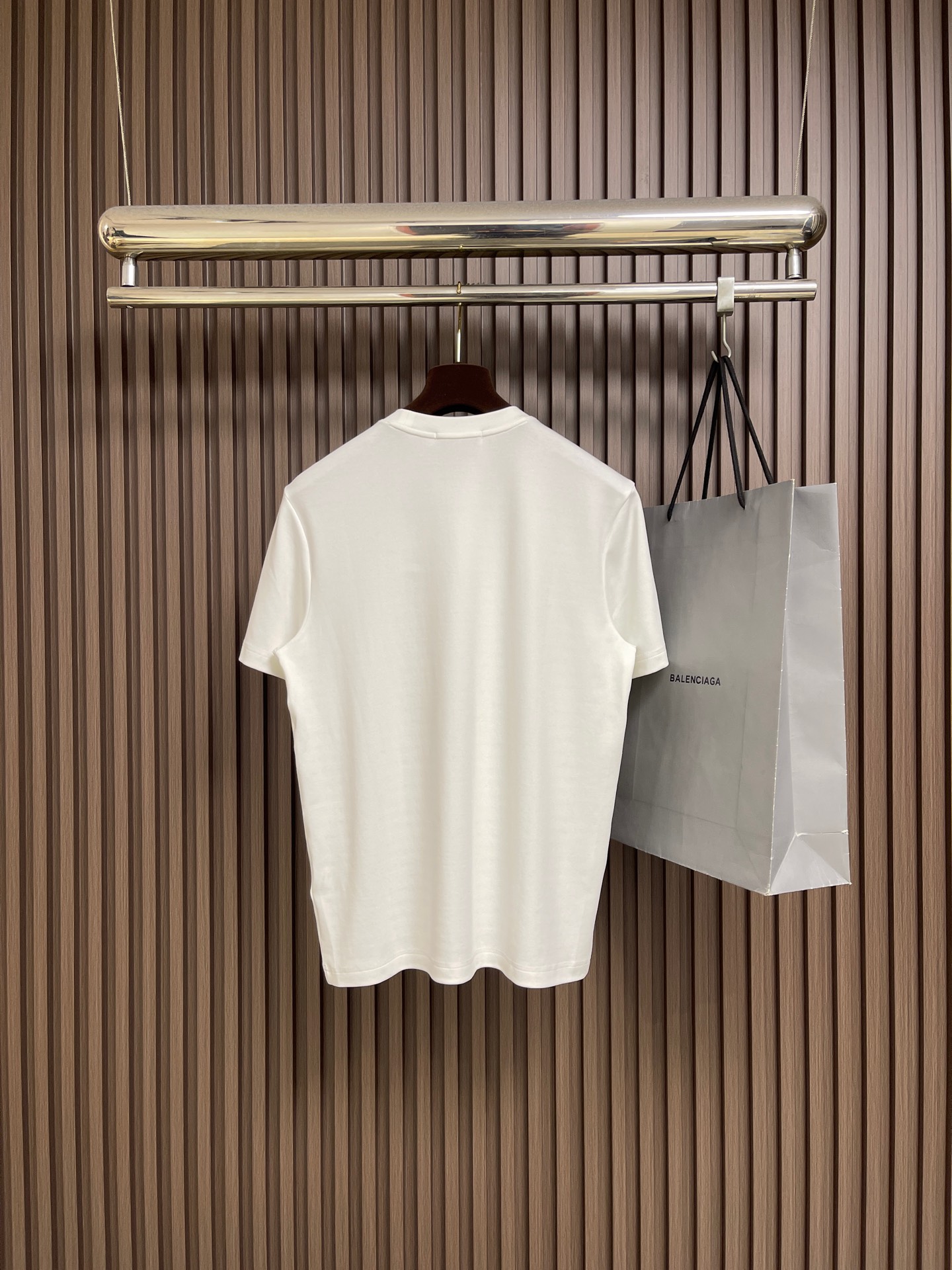 🛒🛒 Brunello Cucinelli BC 标识印花短袖T恤，定制云柔精梳棉 轻盈柔软 舒适贴肤 