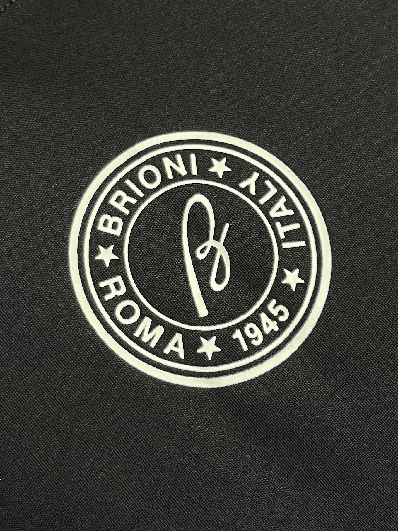 🛒🛒Brioni 布莱奥尼 天丝棉短袖t恤，高端奢华且白金级的一款经典基础款t恤衫。通体的设计完美融合意