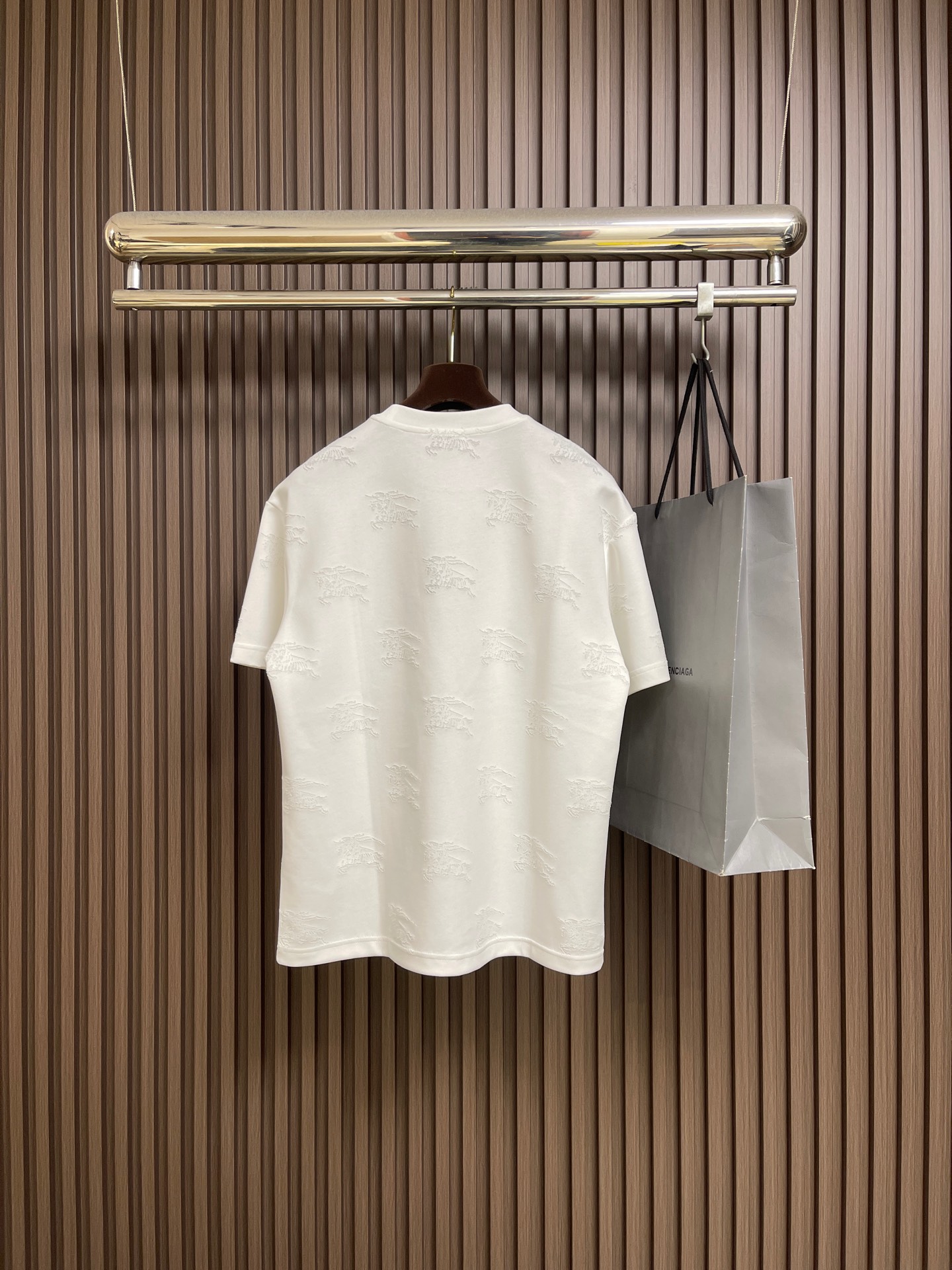 🛒🛒Burberry 2026ss新款战马提花短袖T恤，定织活性双纱纯棉面料！采用32s双纱面料，230