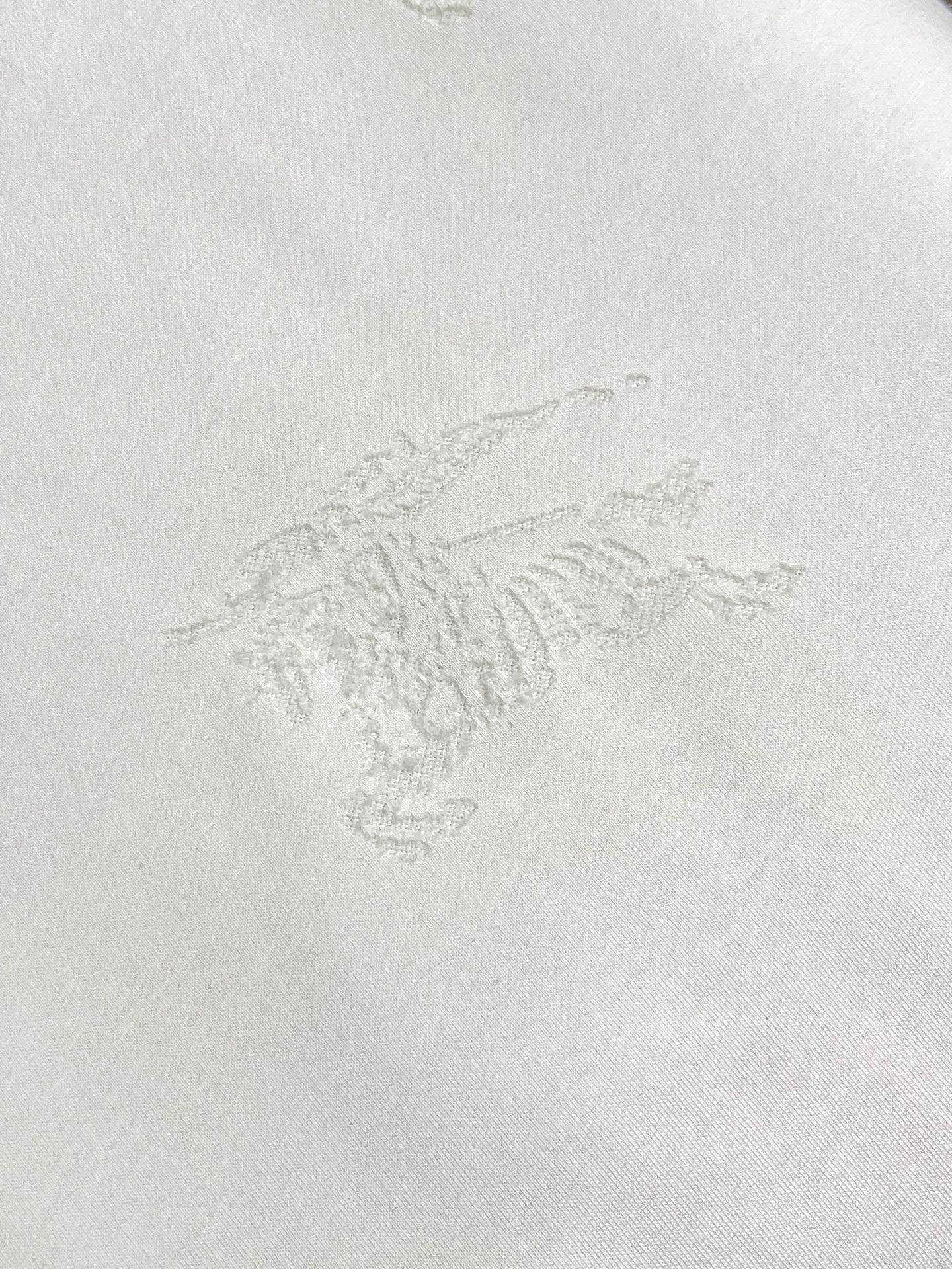 🛒🛒Burberry 2026ss新款战马提花短袖T恤，定织活性双纱纯棉面料！采用32s双纱面料，230