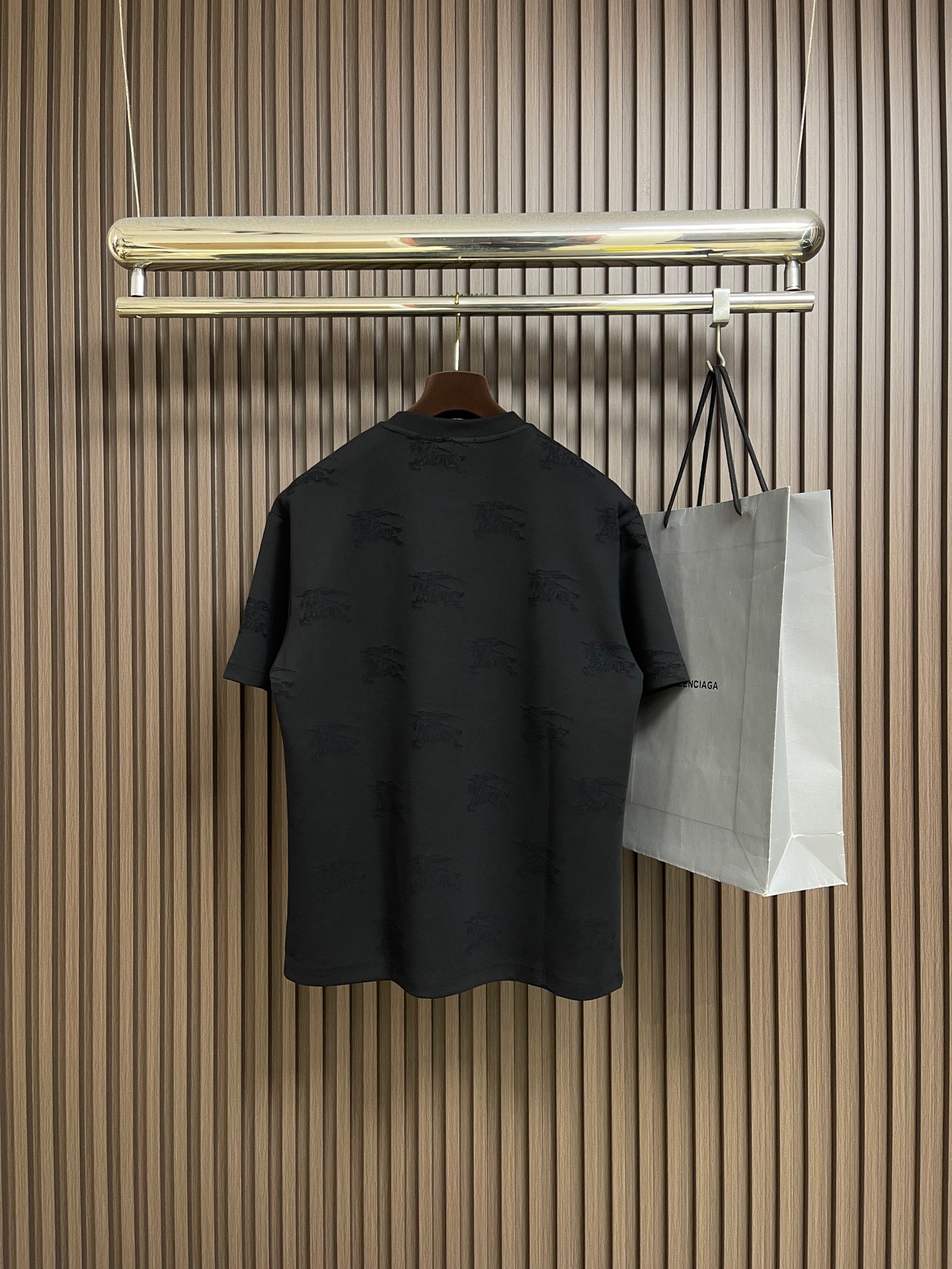 🛒🛒Burberry 2026ss新款战马提花短袖T恤，定织活性双纱纯棉面料！采用32s双纱面料，230