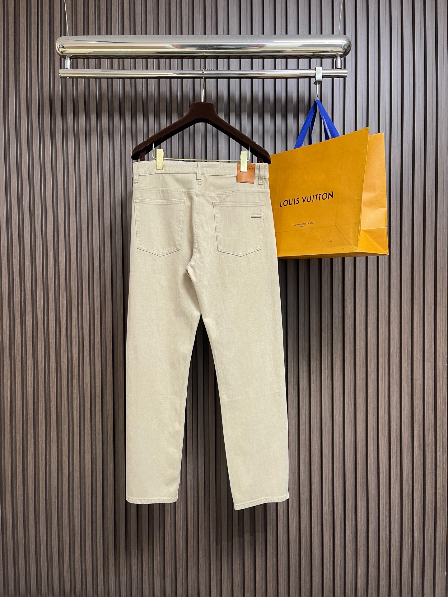 🛒🛒Ermenegildo Zegna 2026SS早春新品，直筒牛仔裤，进口原版水洗弹力面料，上身舒适