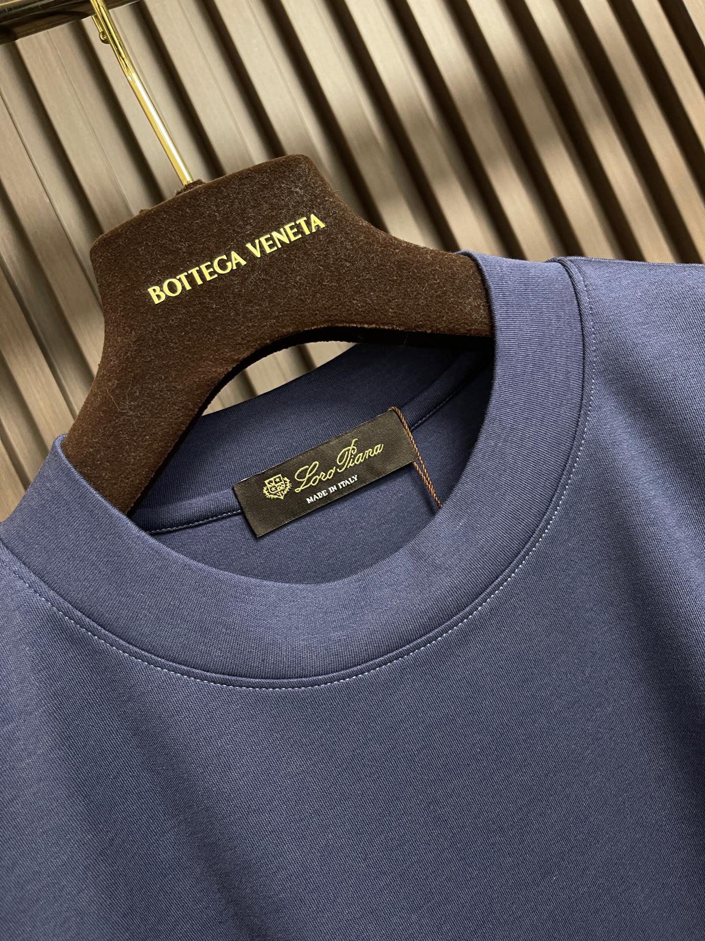 🛒🛒Loro piana Loro Piana 2026ss新款纯色圆领短袖T恤， 百搭款式 任何人都可