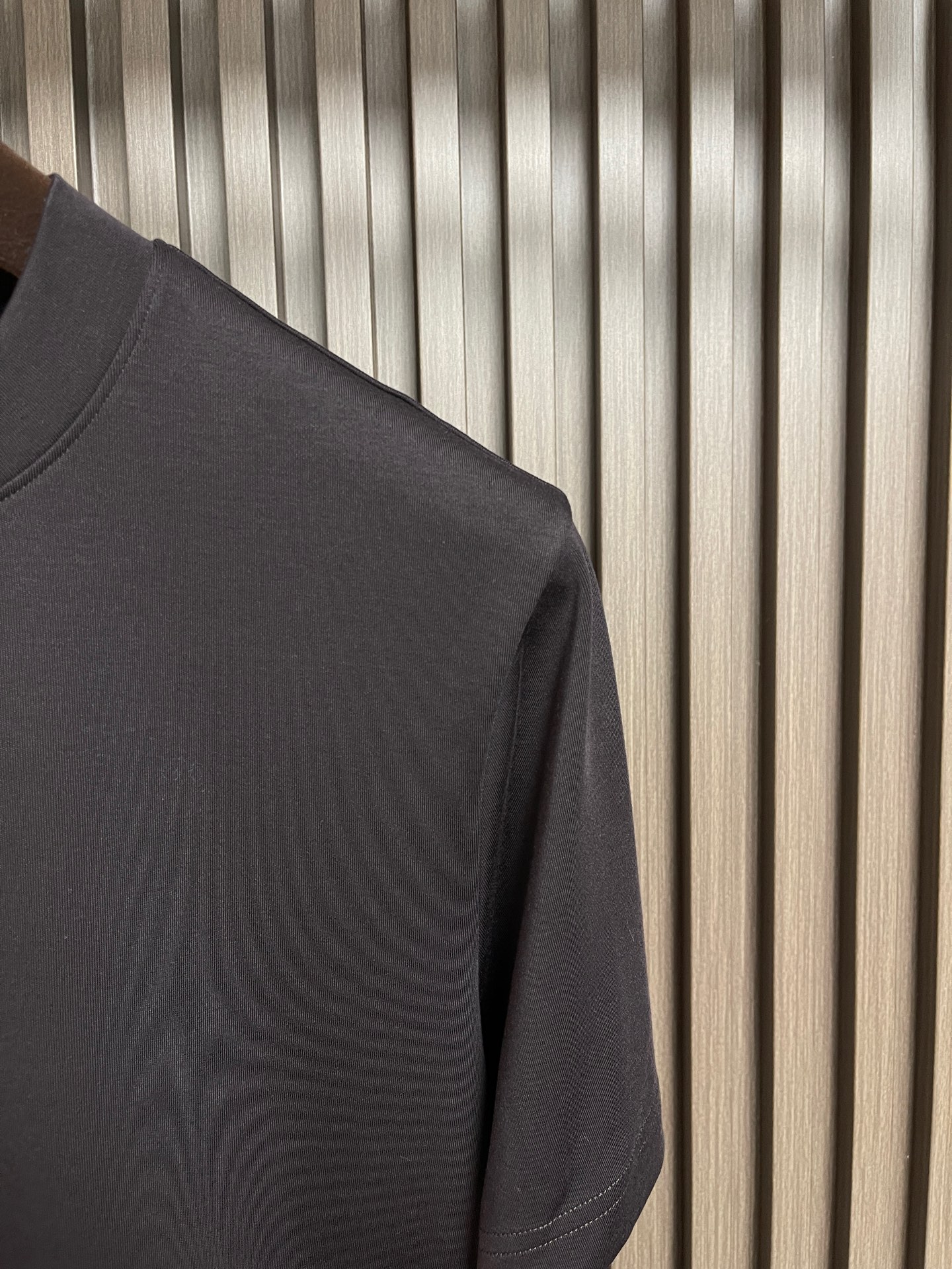 🛒🛒Loro piana Loro Piana 2026ss新款纯色圆领短袖T恤， 百搭款式 任何人都可