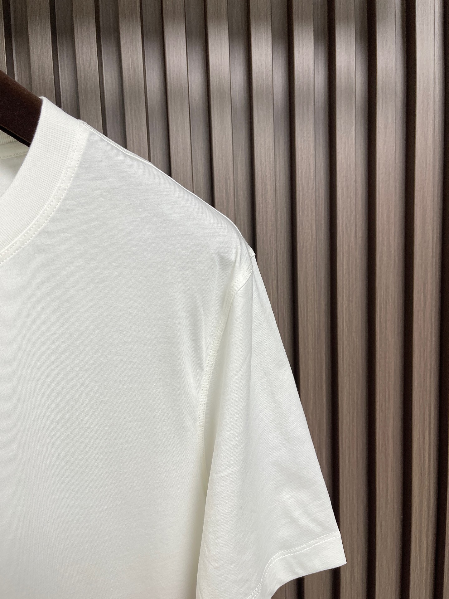 🛒🛒Zegna 杰尼亚2026ss新款圆领短袖T恤，定制新疆长绒棉面料，后背logo标识 高弹面料、久穿