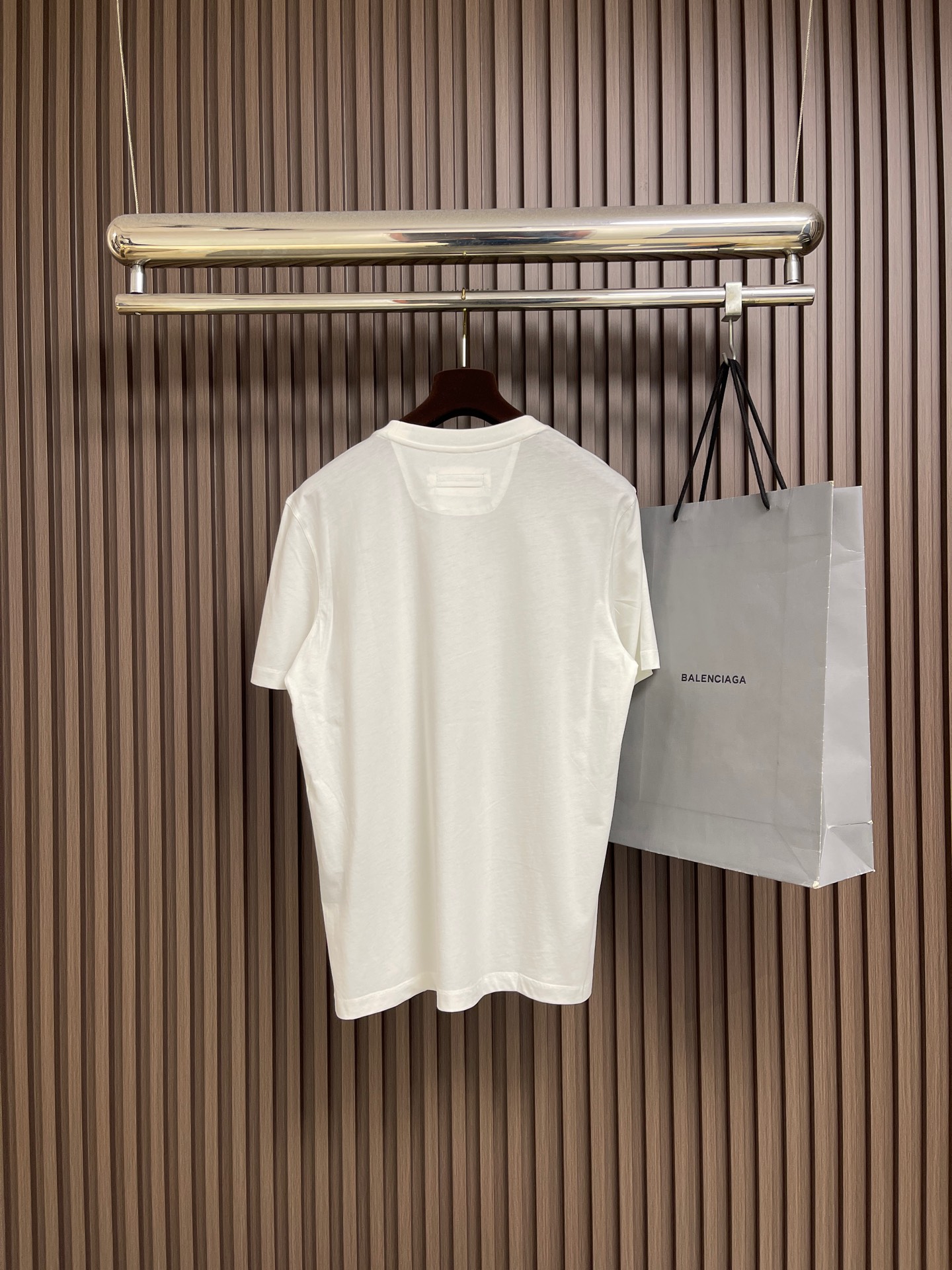 🛒🛒Zegna 杰尼亚2026ss新款圆领短袖T恤，定制新疆长绒棉面料，后背logo标识 高弹面料、久穿