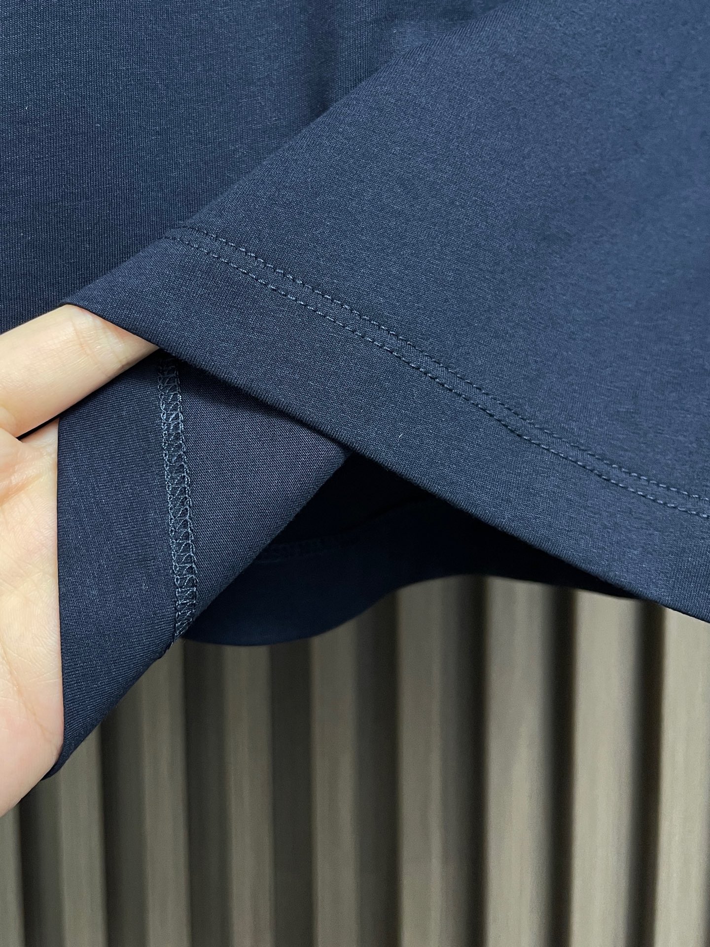 🛒🛒Zegna 杰尼亚2026ss新款圆领短袖T恤，定制新疆长绒棉面料，后背logo标识 高弹面料、久穿