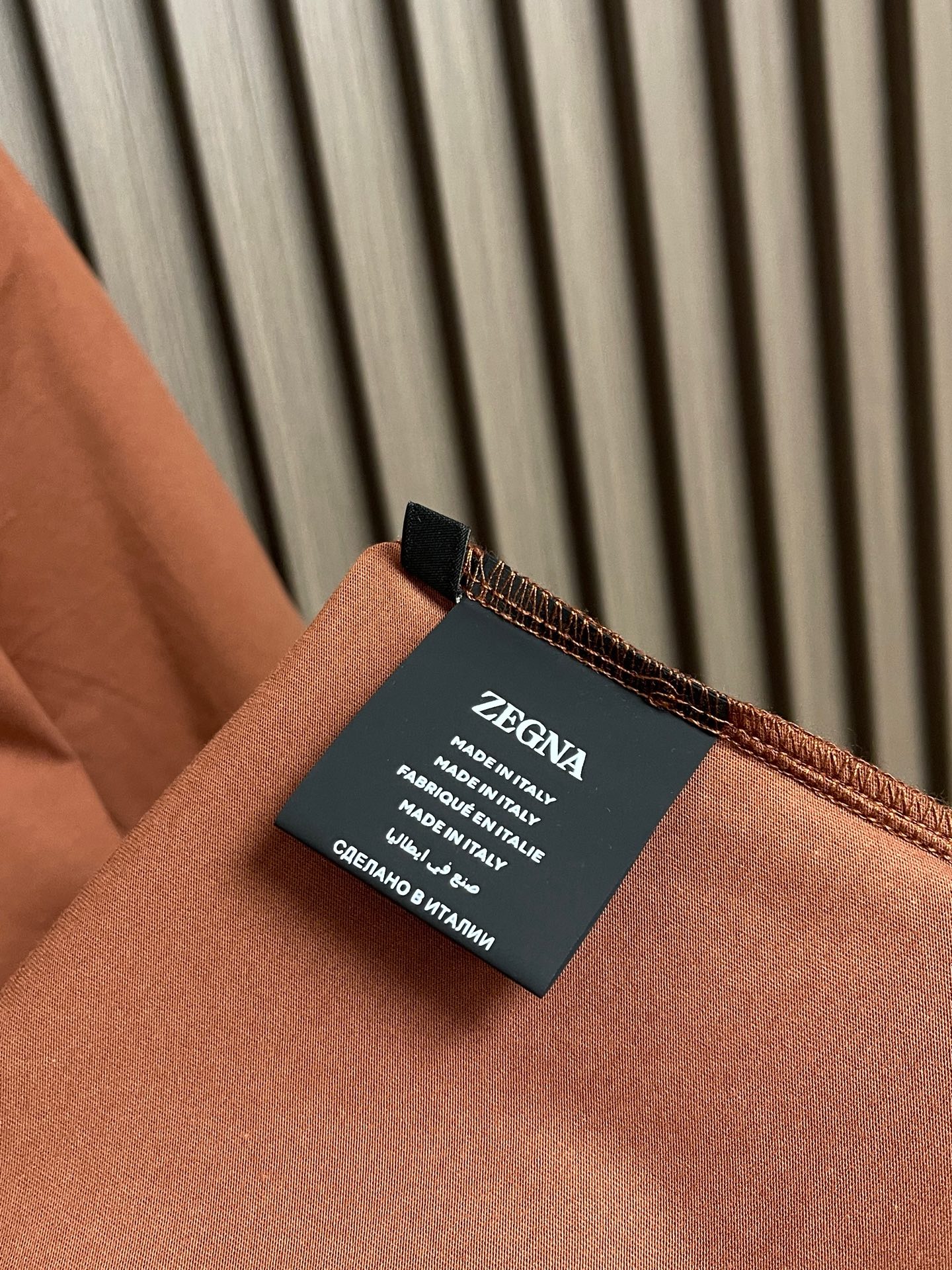 🛒🛒Zegna 杰尼亚2026ss新款圆领短袖T恤，定制新疆长绒棉面料，后背logo标识 高弹面料、久穿