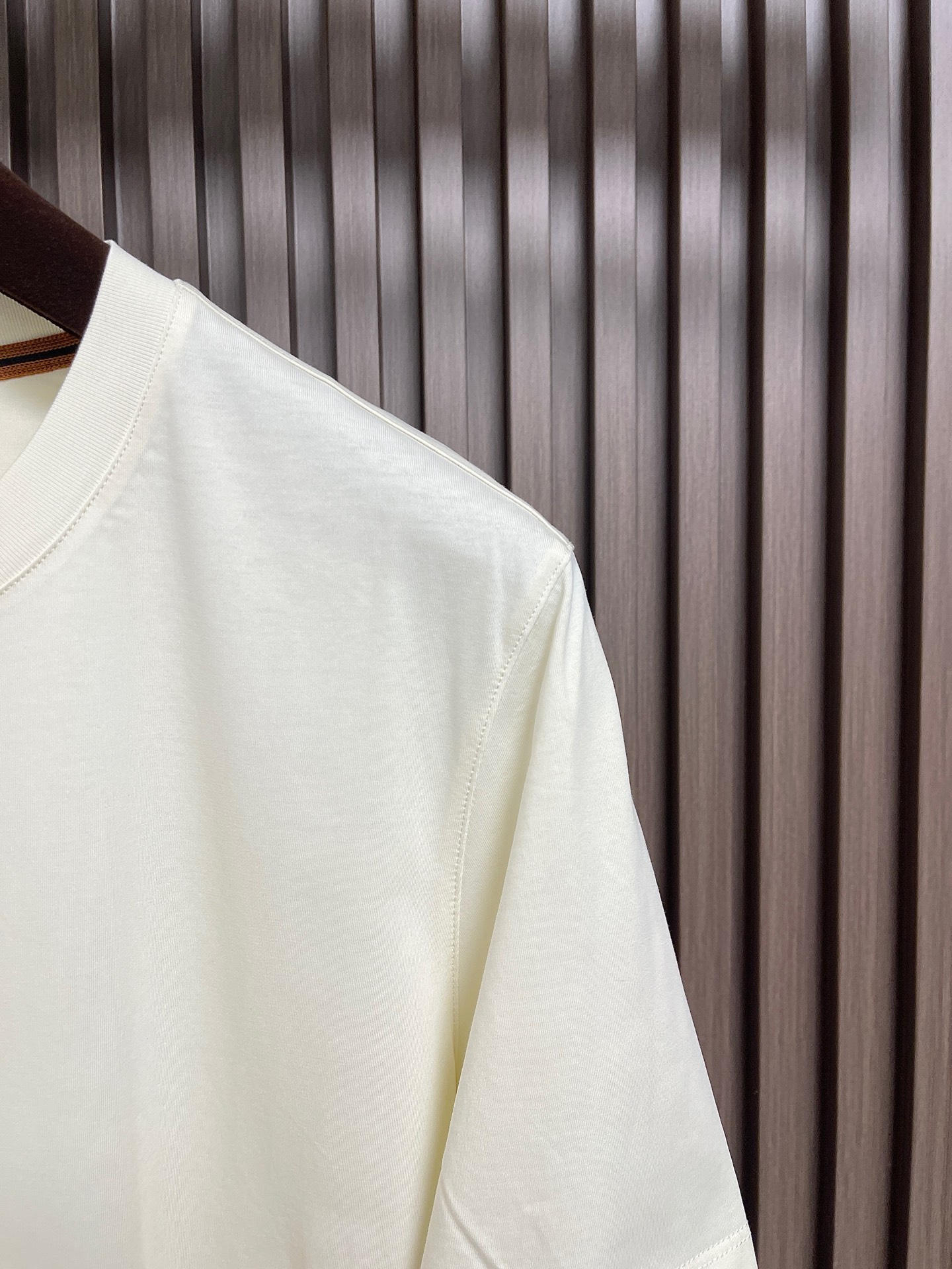 🛒🛒Zegna 2026SS 压印logo标识净色短袖T恤。定制60支三股平纹精棉面料 极致柔软舒适 高