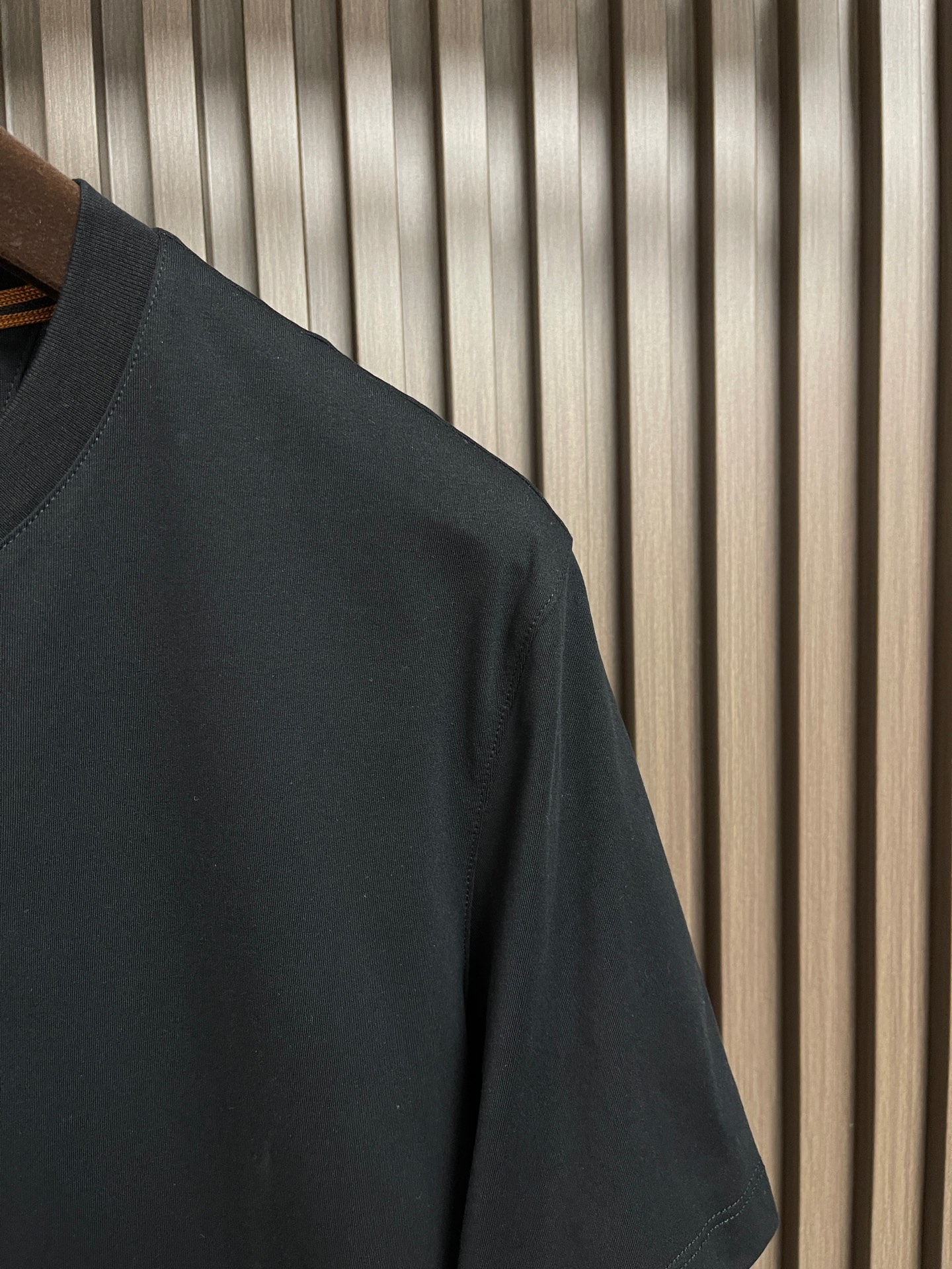 🛒🛒Zegna 2026SS 压印logo标识净色短袖T恤。定制60支三股平纹精棉面料 极致柔软舒适 高