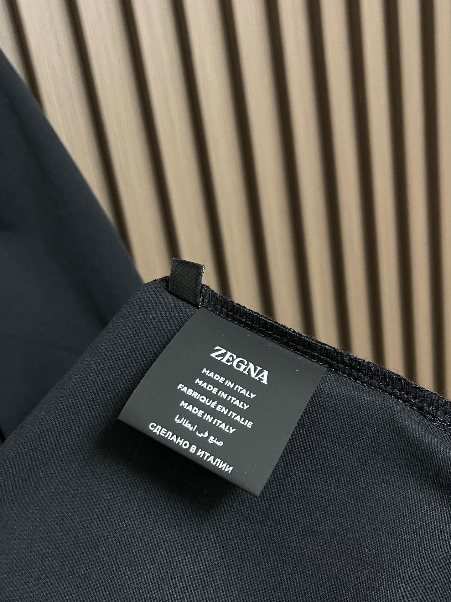 🛒🛒Zegna 杰尼亚2026ss新款圆领短袖T恤，定制新疆长绒棉面料，胶印logo标识 高弹面料、久穿