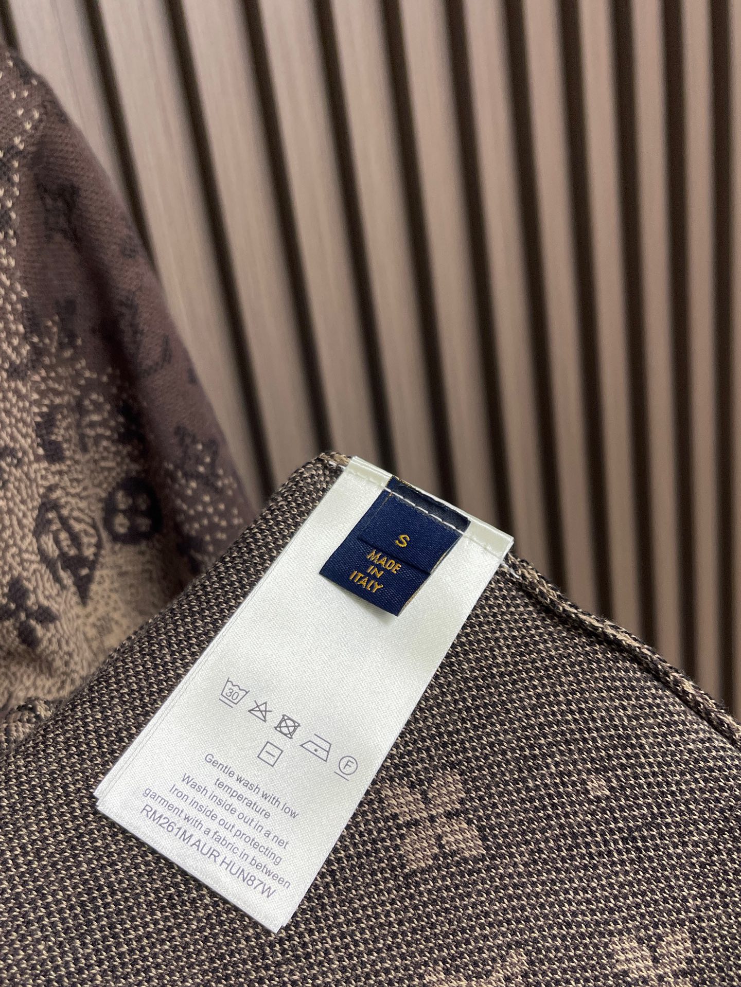 🛒🛒LV 2026SS Monogram提花圆领罗纹衣领短袖T恤，印度的炽热阳光与传统染色工艺奠定202