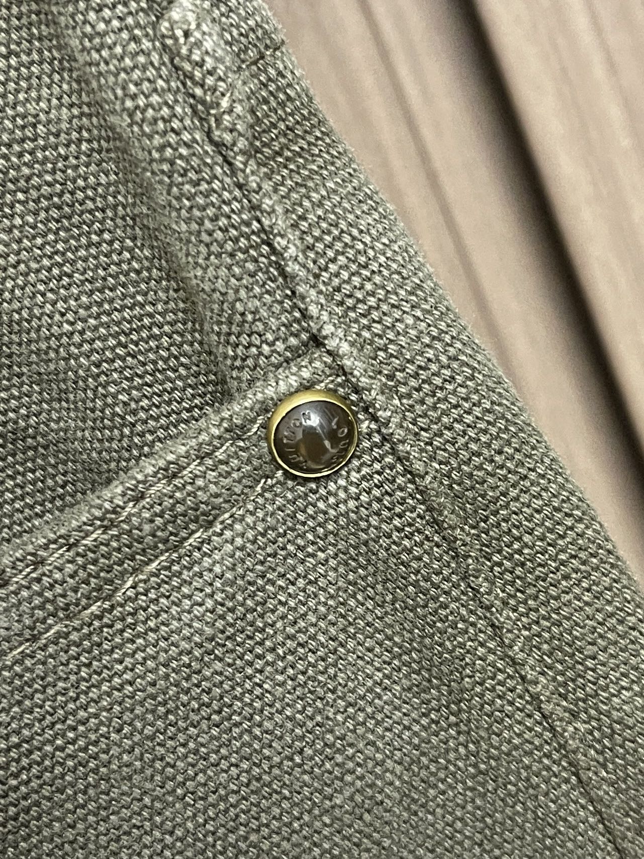 🛒🛒LV 2026ss Monogram 提花翻边牛仔裤，定制定染高克重盎斜纹珠帆牛仔面料，云绒棉袋布，