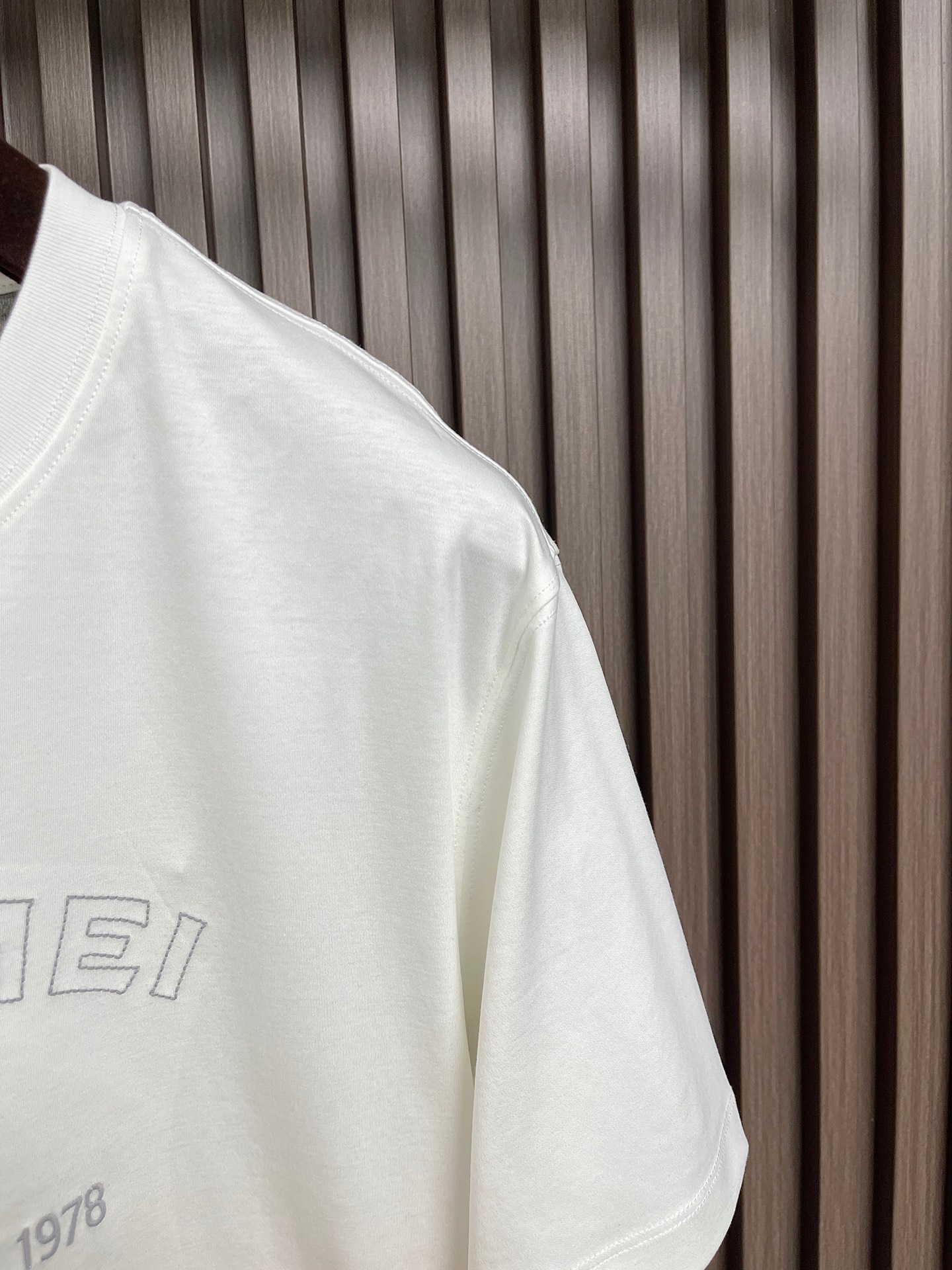 🛒🛒Brunello Cucinelli BC 标识印花短袖T恤，定制云柔精梳棉 轻盈柔软 舒适贴肤 以