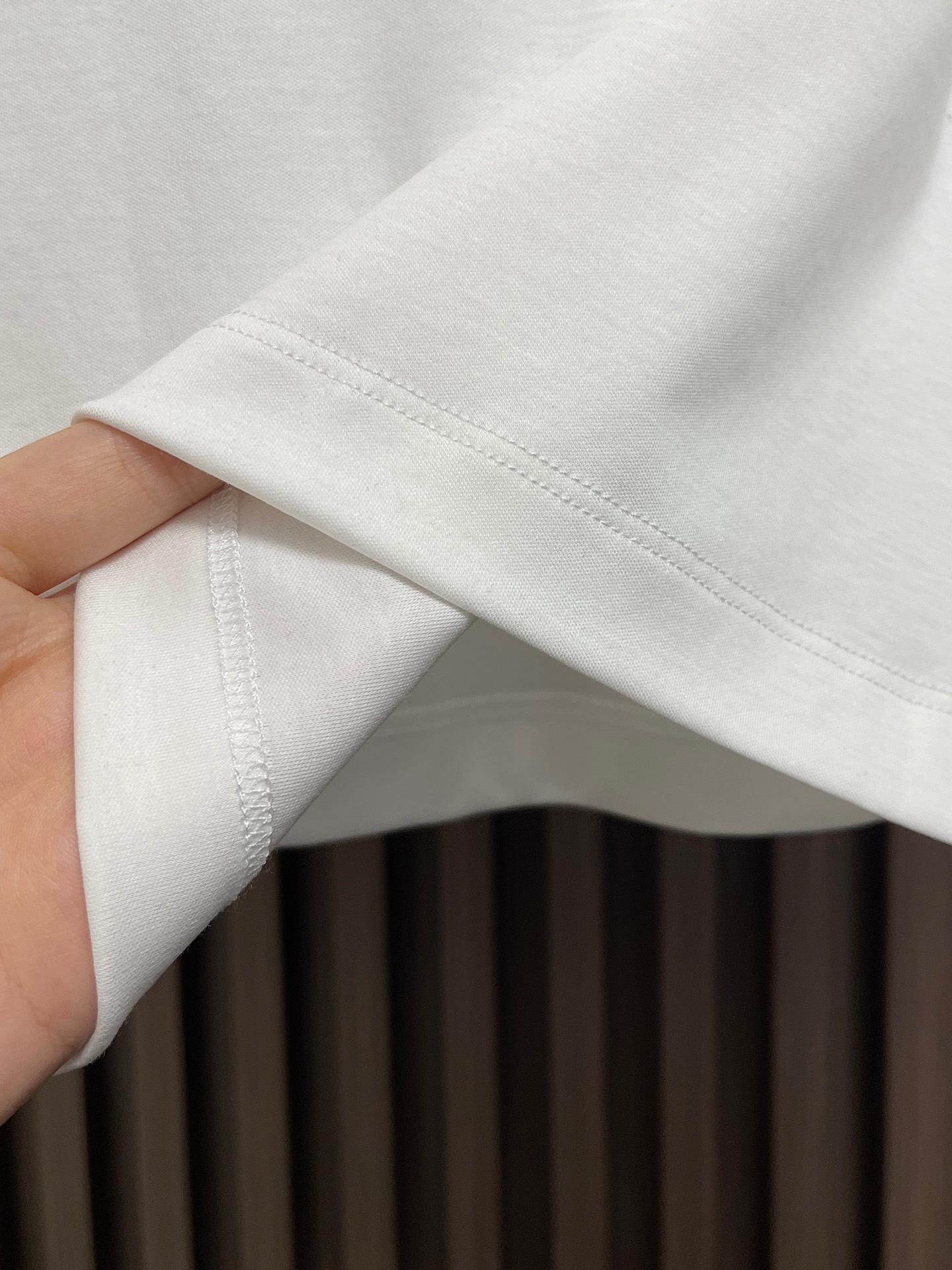 🛒🛒Brunello Cucinelli BC 标识印花短袖T恤，定制云柔精梳棉 轻盈柔软 舒适贴肤 以