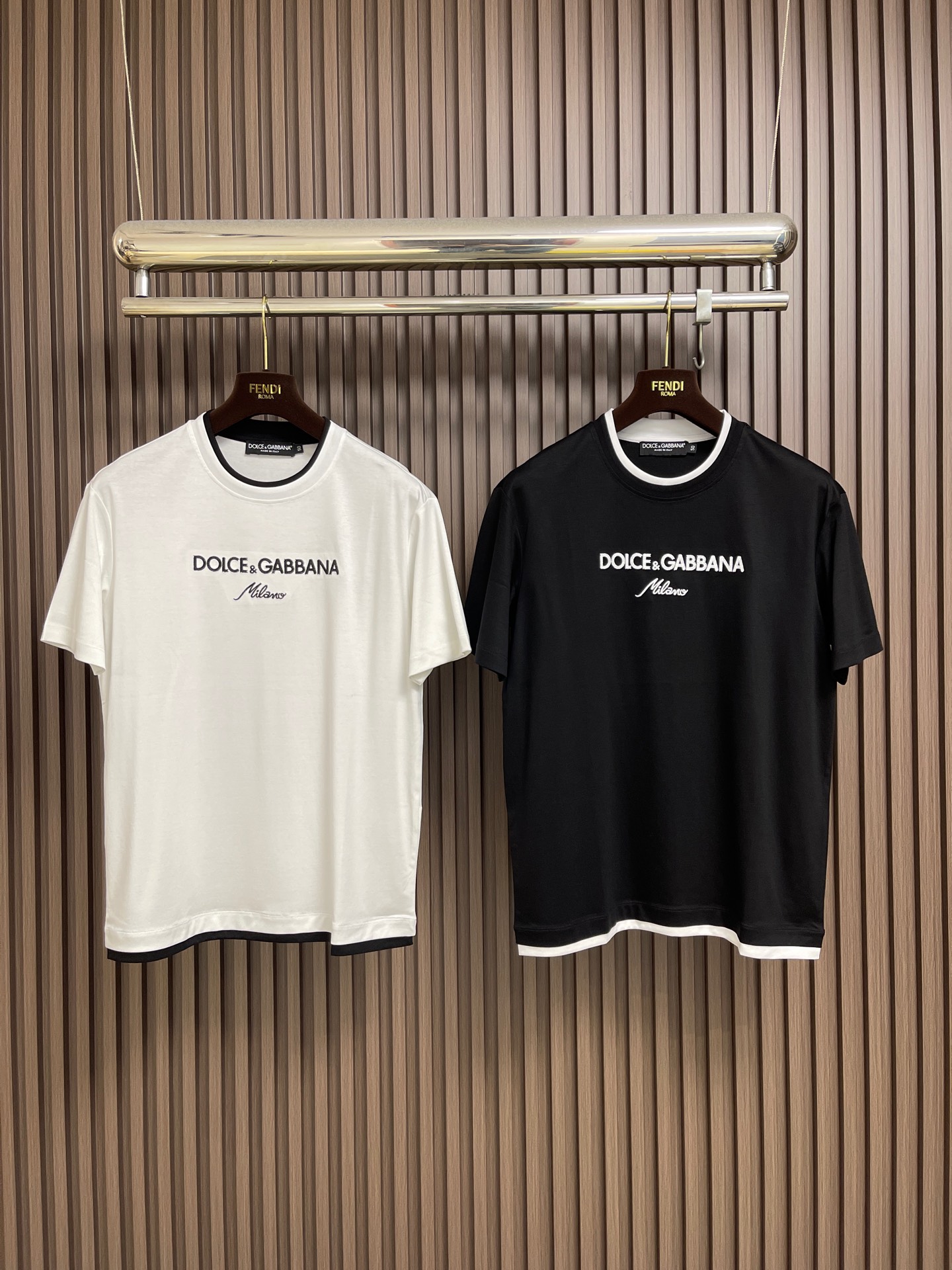 🛒🛒DG DOLCE GABBANA 杜嘉班纳2026SS春夏短袖T恤，定制纯棉面料，胸前品牌字母log