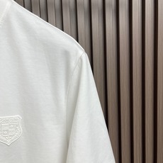 🛒🛒Loro piana LoroPiana 2026SS夏季新品仔章logo圆领短袖T恤,帅气时尚,胸 🛒🛒Loro piana LoroPiana 2026SS夏季新品仔章logo圆领短袖T恤,帅气时尚,胸