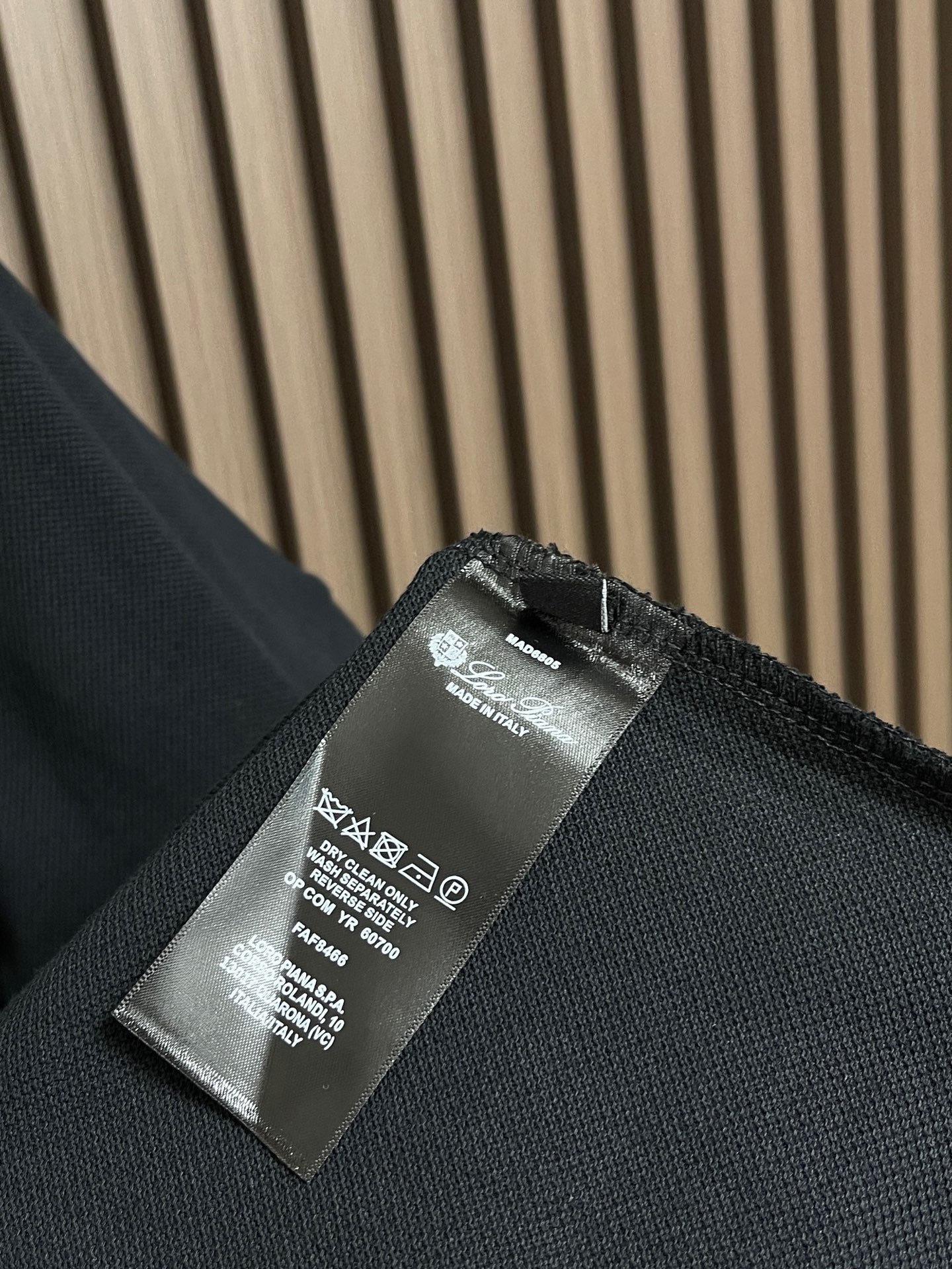 🛒🛒Loro piana LoroPiana 2026ss春夏老钱新贵推荐！商务通勤翻领半拉链短袖POL