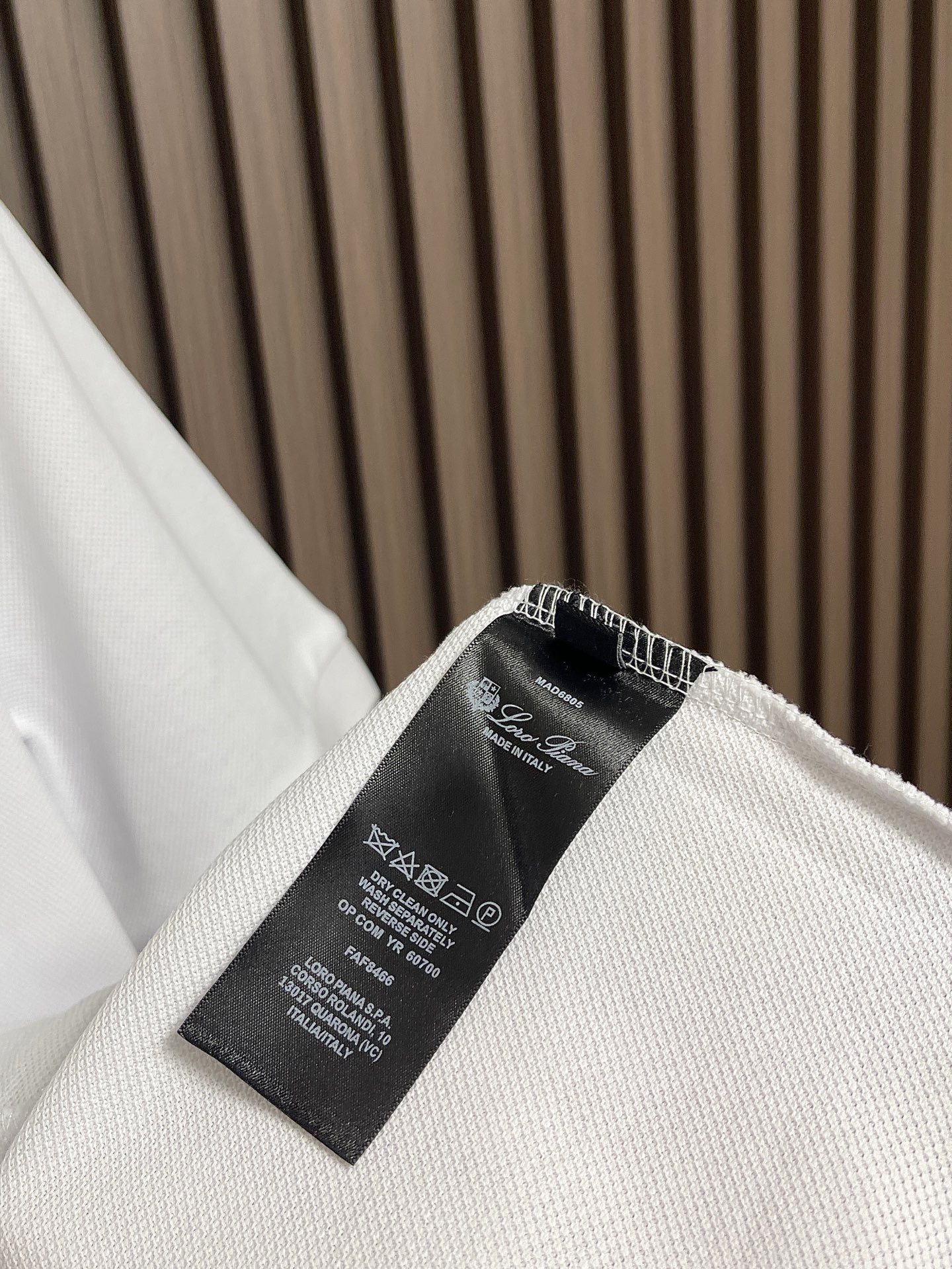 🛒🛒Loro piana LoroPiana 2026ss春夏老钱新贵推荐！商务通勤翻领半拉链短袖POL