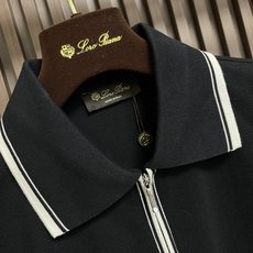 🛒🛒Loro piana LoroPiana 2026ss春夏老钱新贵推荐!商务通勤翻领半拉链短袖POL 🛒🛒Loro piana LoroPiana 2026ss春夏老钱新贵推荐!商务通勤翻领半拉链短袖POL