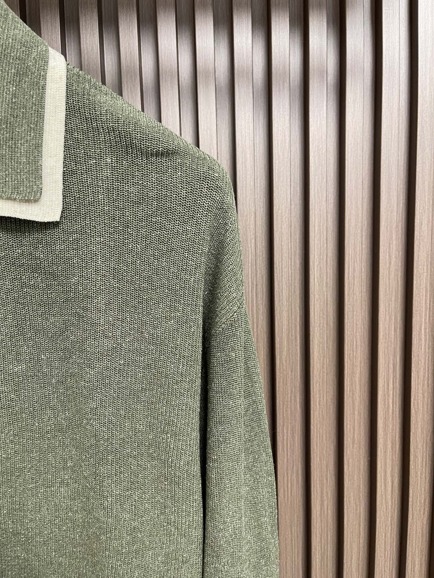 🛒🛒Loro piana LoroPiana  2026ss秋冬新品叠领针织毛衣外套，定制绵羊毛，桑蚕丝，棉，混纺，美式