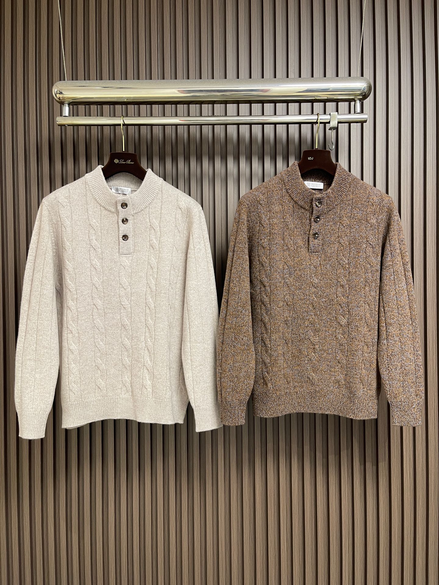 🛒🛒Loro piana LoroPiana  2026ss秋冬新品针织毛衣外套，100%羊毛，美式穿搭经典设计 基础色