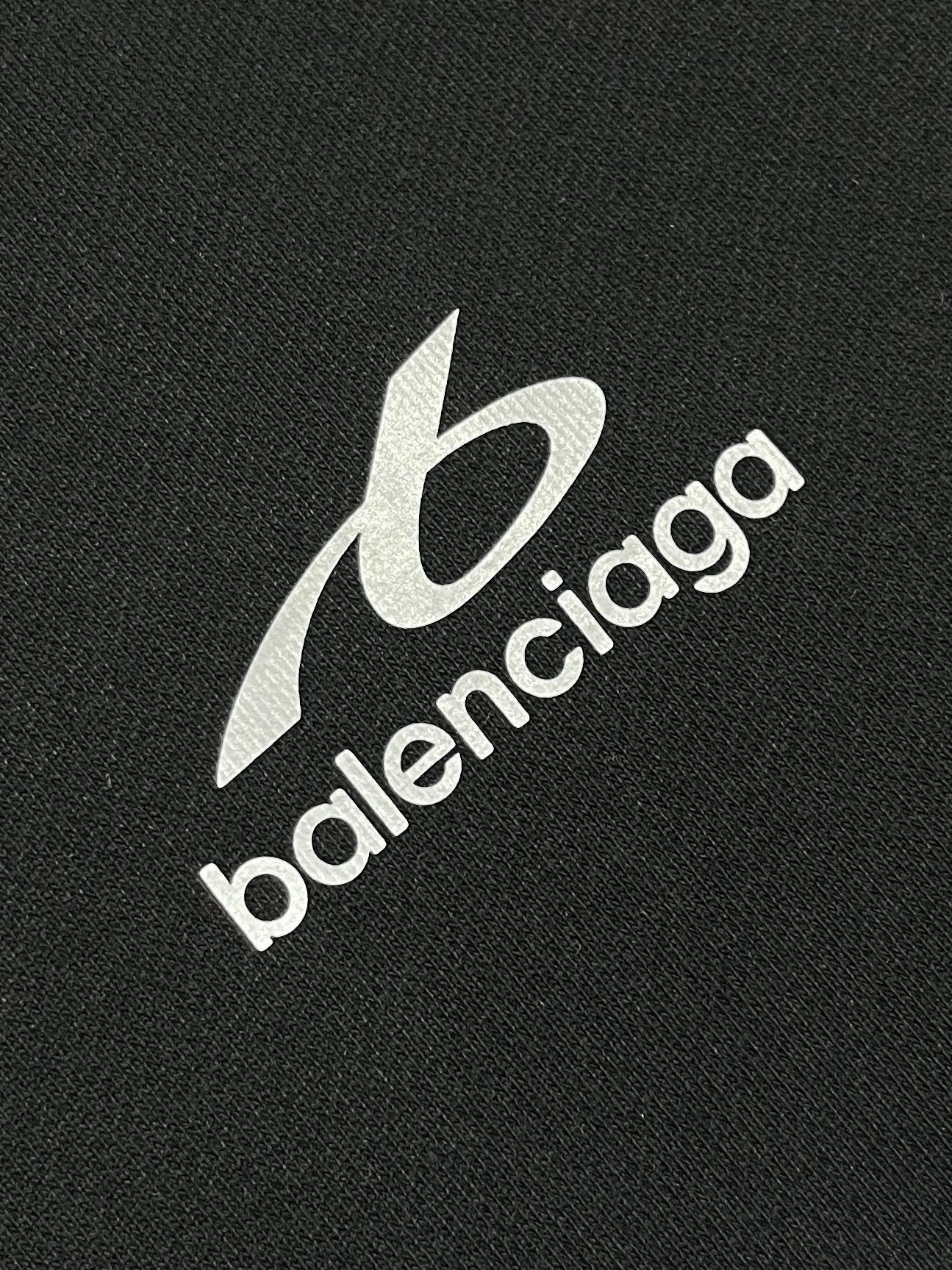 🛒🛒Balenciaga Soccer 10号足球印花拉链外套，定制黑曜云绒毛圈布，胸前左侧缀以Naval Crest艺