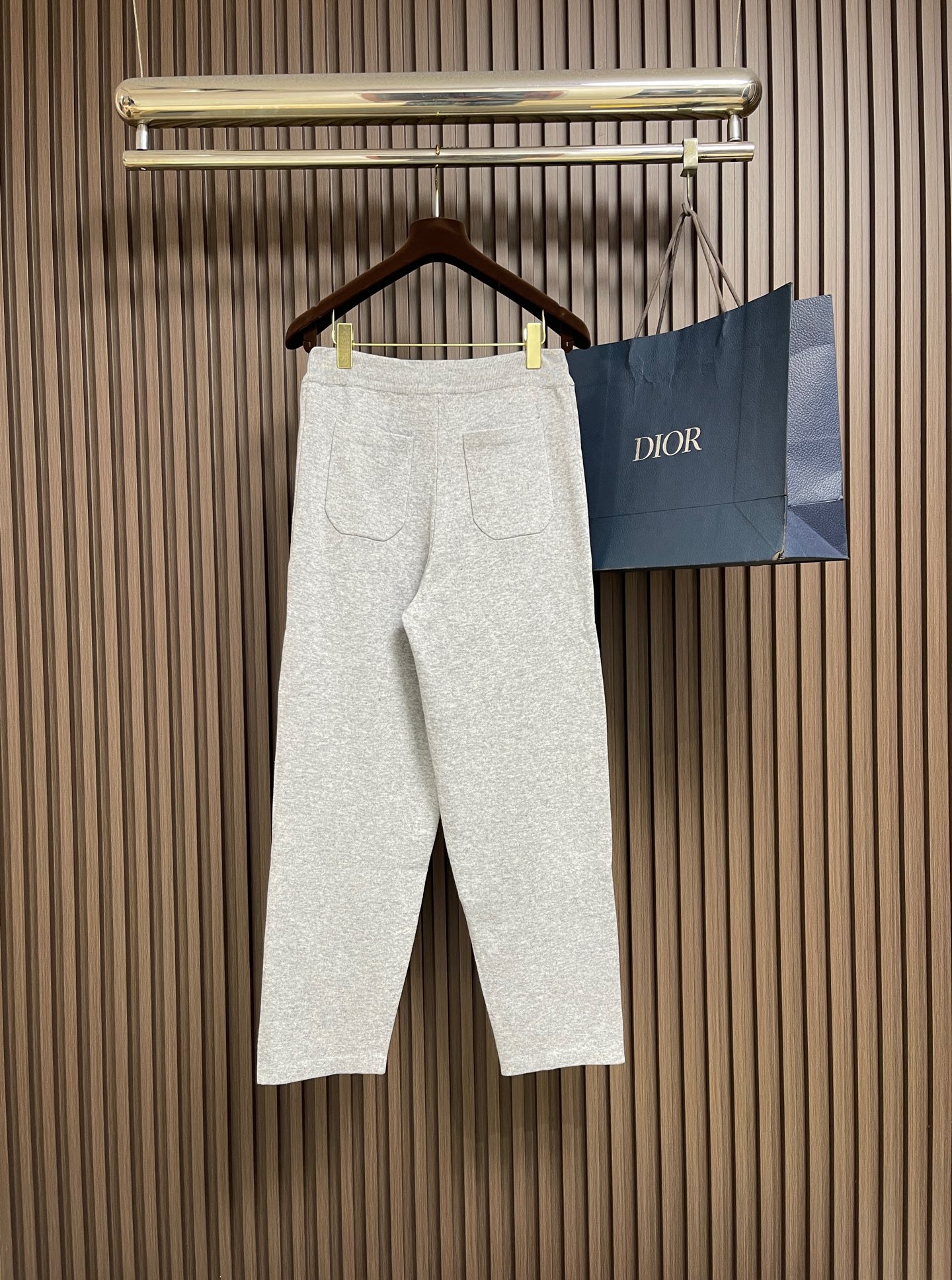 🛒🛒Dior 刺绣提花Oblique混纺运动长裤，选用45支双股精疏棉混纺纱线，采用德国进口织机(SOTO)14针织机，