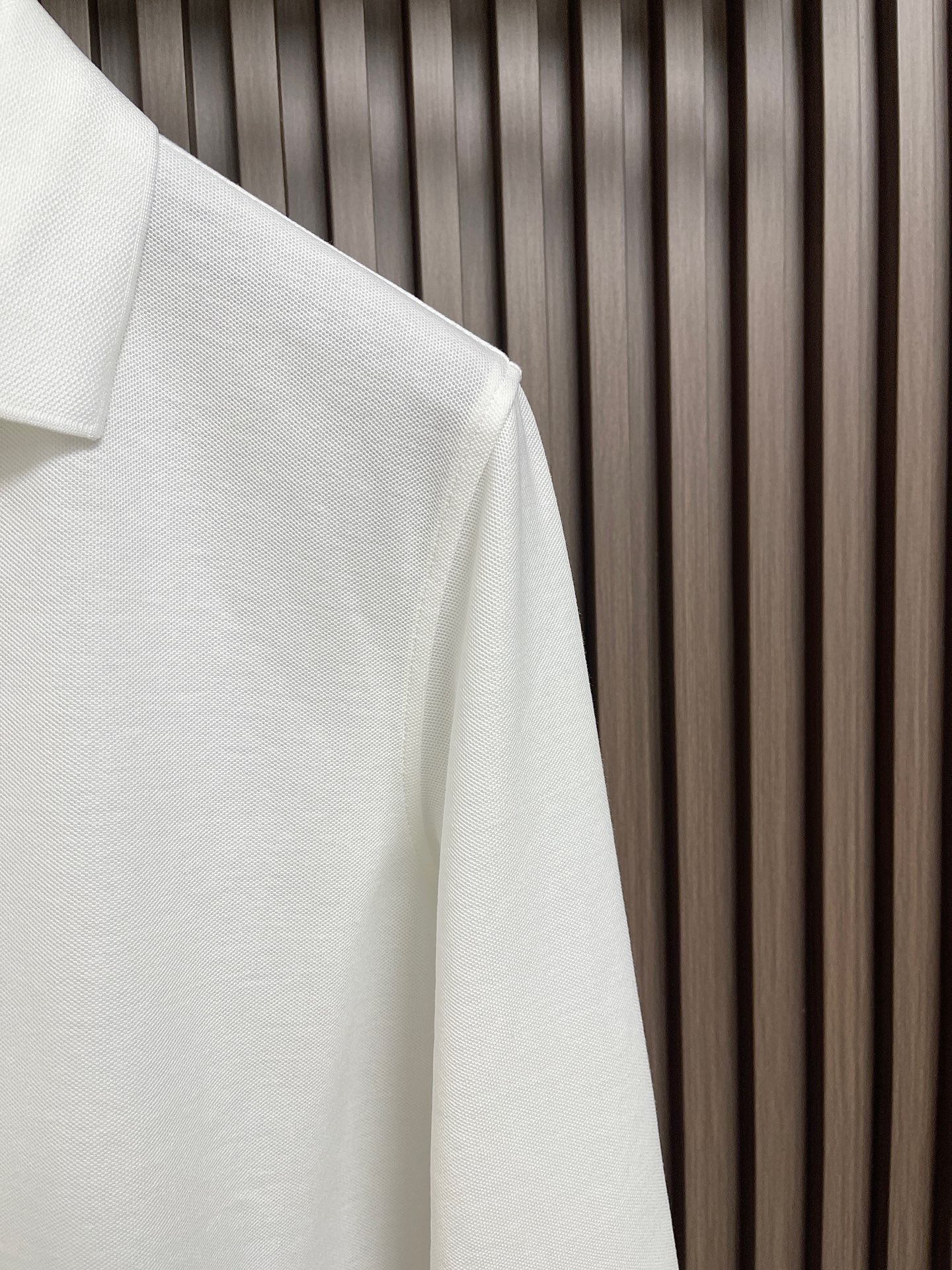 🛒🛒Zegna 2026ss秋冬新款翻领长袖Polo，衣橱必备的一款 看似简单 领口大小宽窄 考验师傅功底 来来回回打了