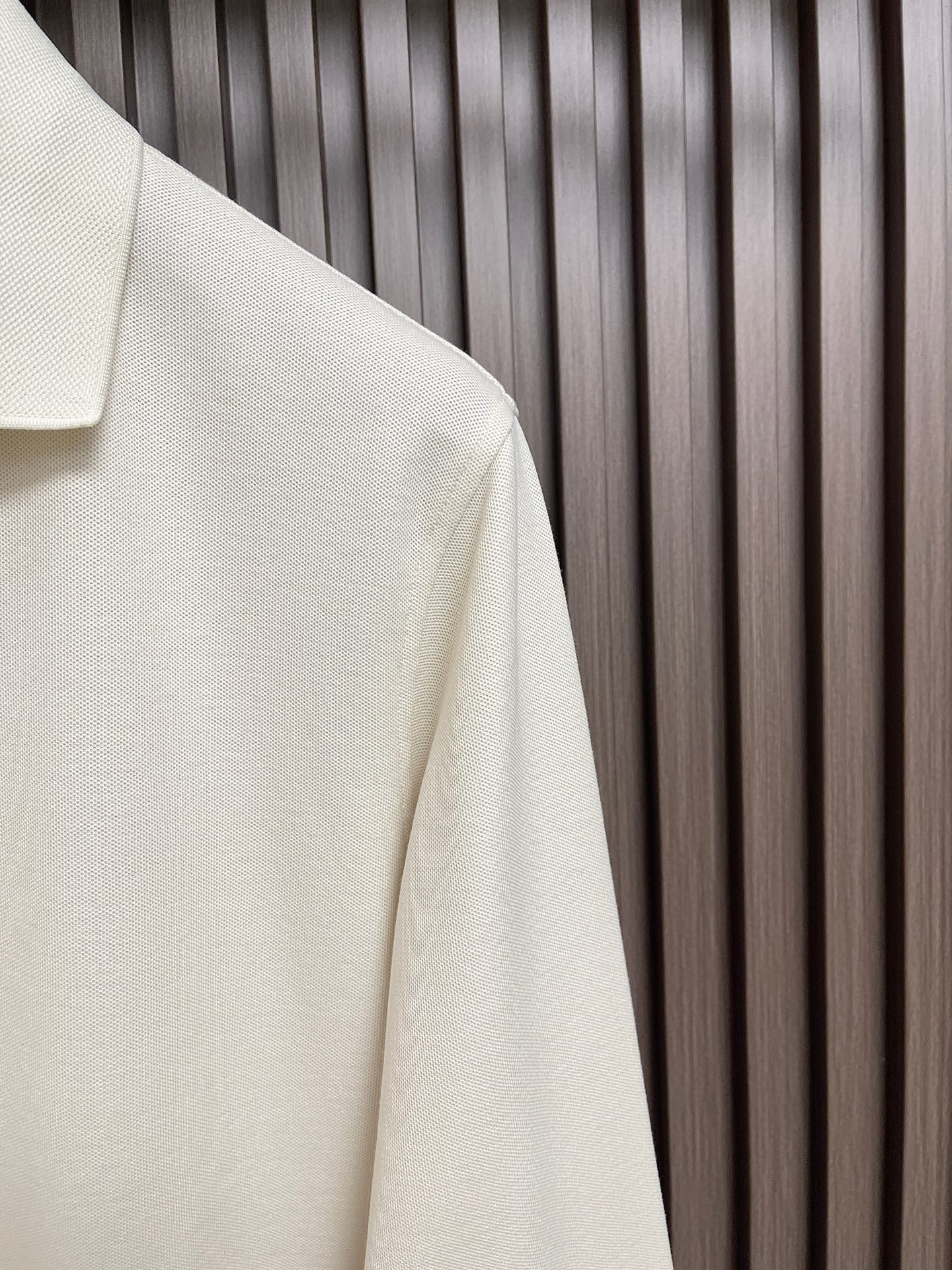 🛒🛒Zegna 2026ss秋冬新款翻领长袖Polo，衣橱必备的一款 看似简单 领口大小宽窄 考验师傅功底 来来回回打了