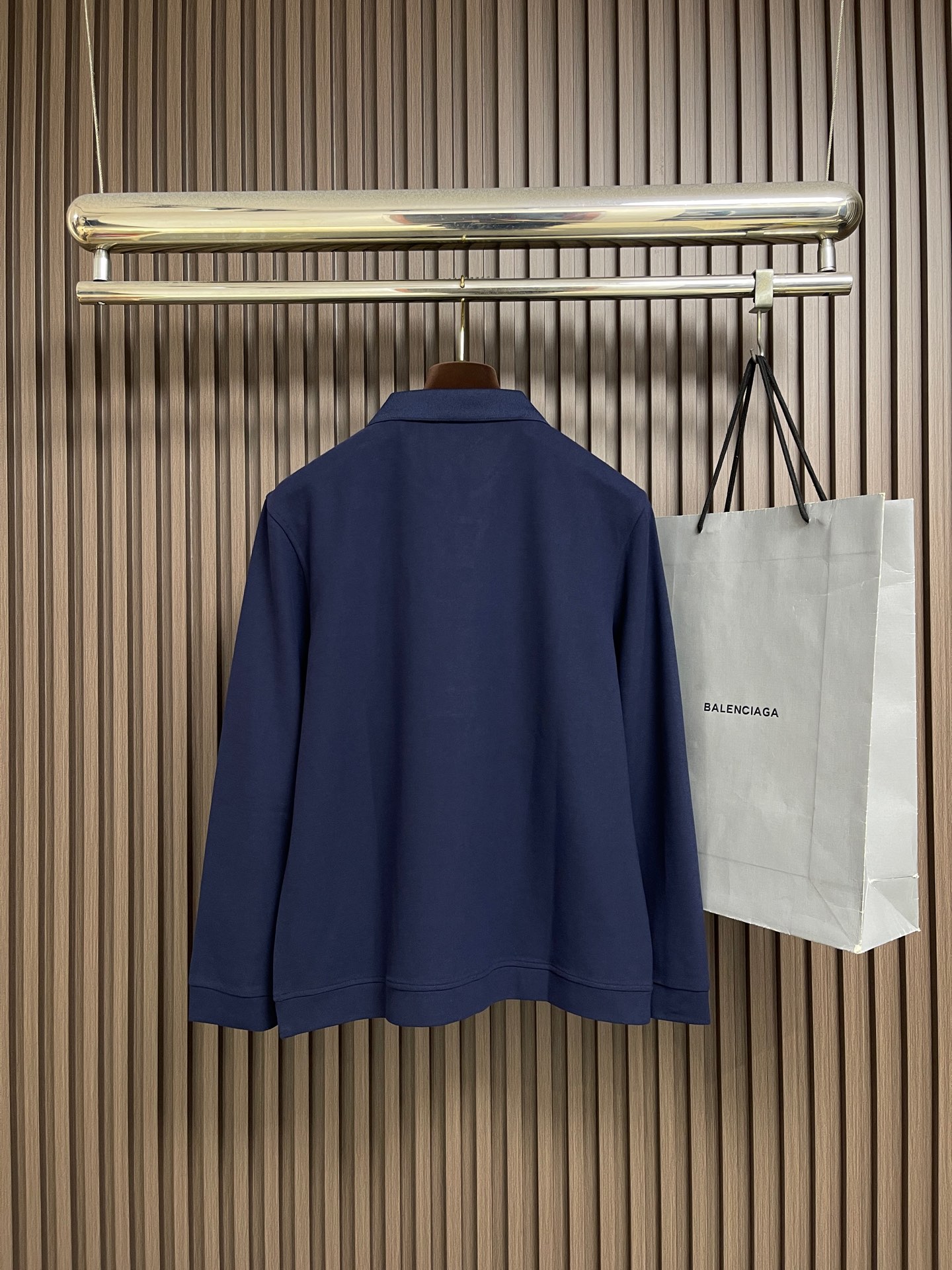 🛒🛒Zegna 2026ss秋冬新款翻领长袖Polo，衣橱必备的一款 看似简单 领口大小宽窄 考验师傅功底 来来回回打了