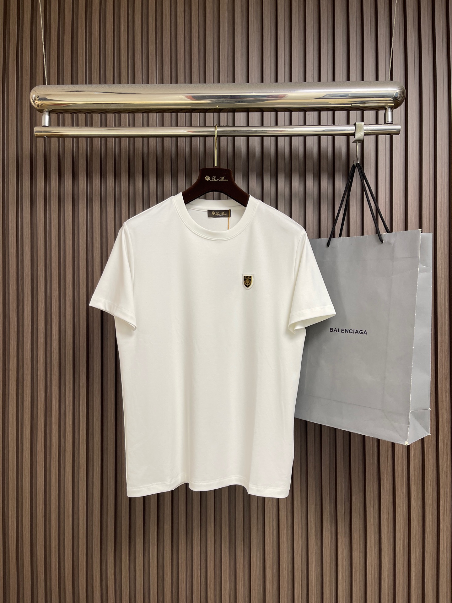 🛒🛒Loro piana LoroPiana 2026ss夏装新品短袖T恤，进口顶极精梳棉面料，极为亲肤舒适 摸上去非常