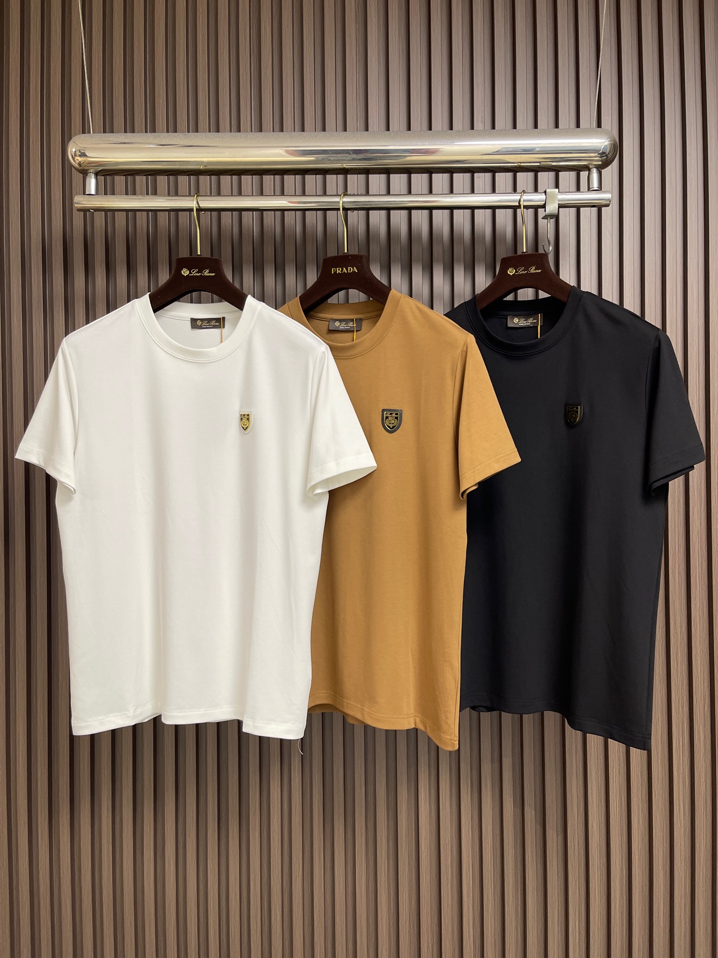 🛒🛒Loro piana LoroPiana 2026ss夏装新品短袖T恤，进口顶极精梳棉面料，极为亲肤舒适 摸上去非常