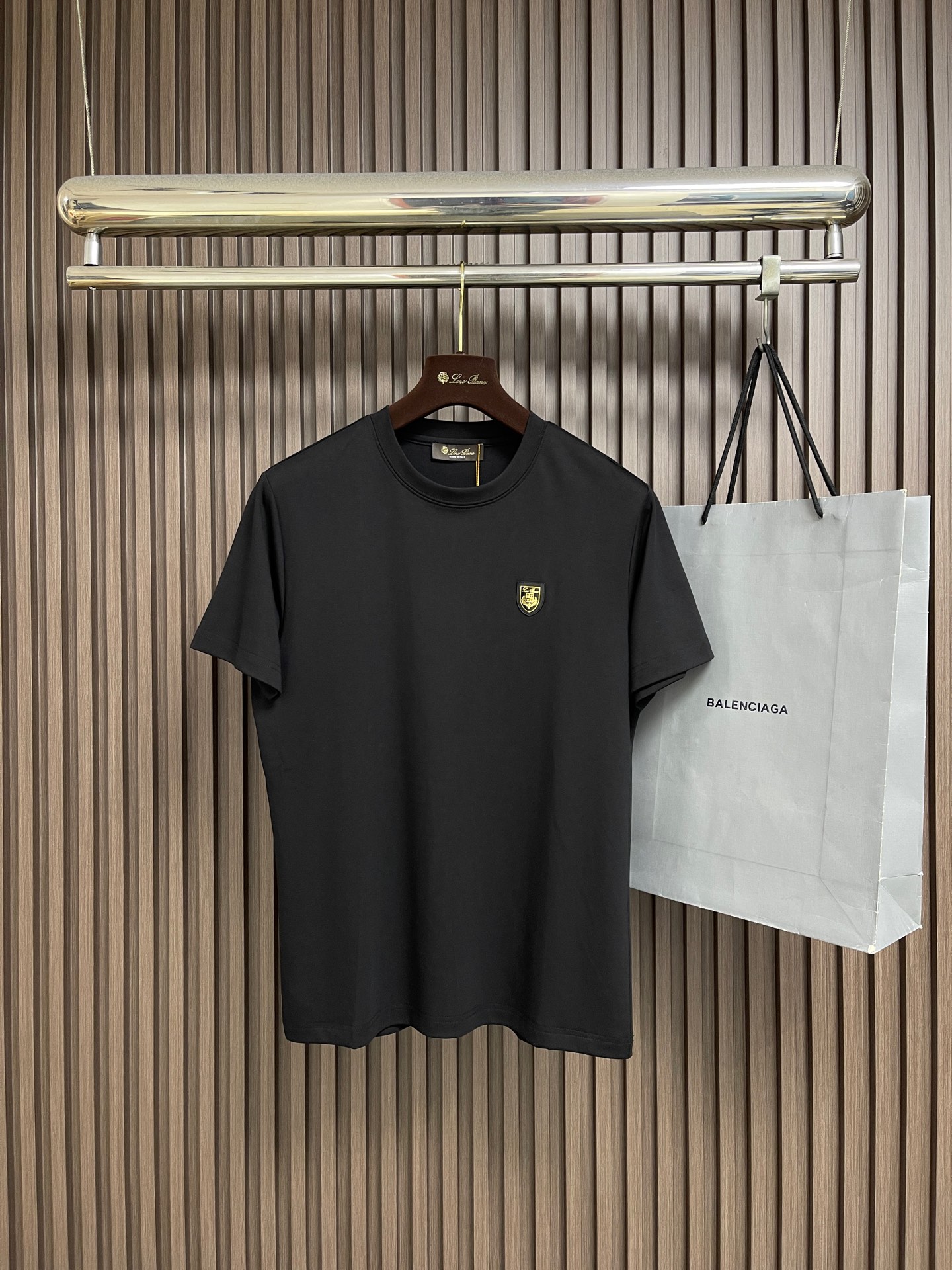 🛒🛒Loro piana LoroPiana 2026ss夏装新品短袖T恤，进口顶极精梳棉面料，极为亲肤舒适 摸上去非常
