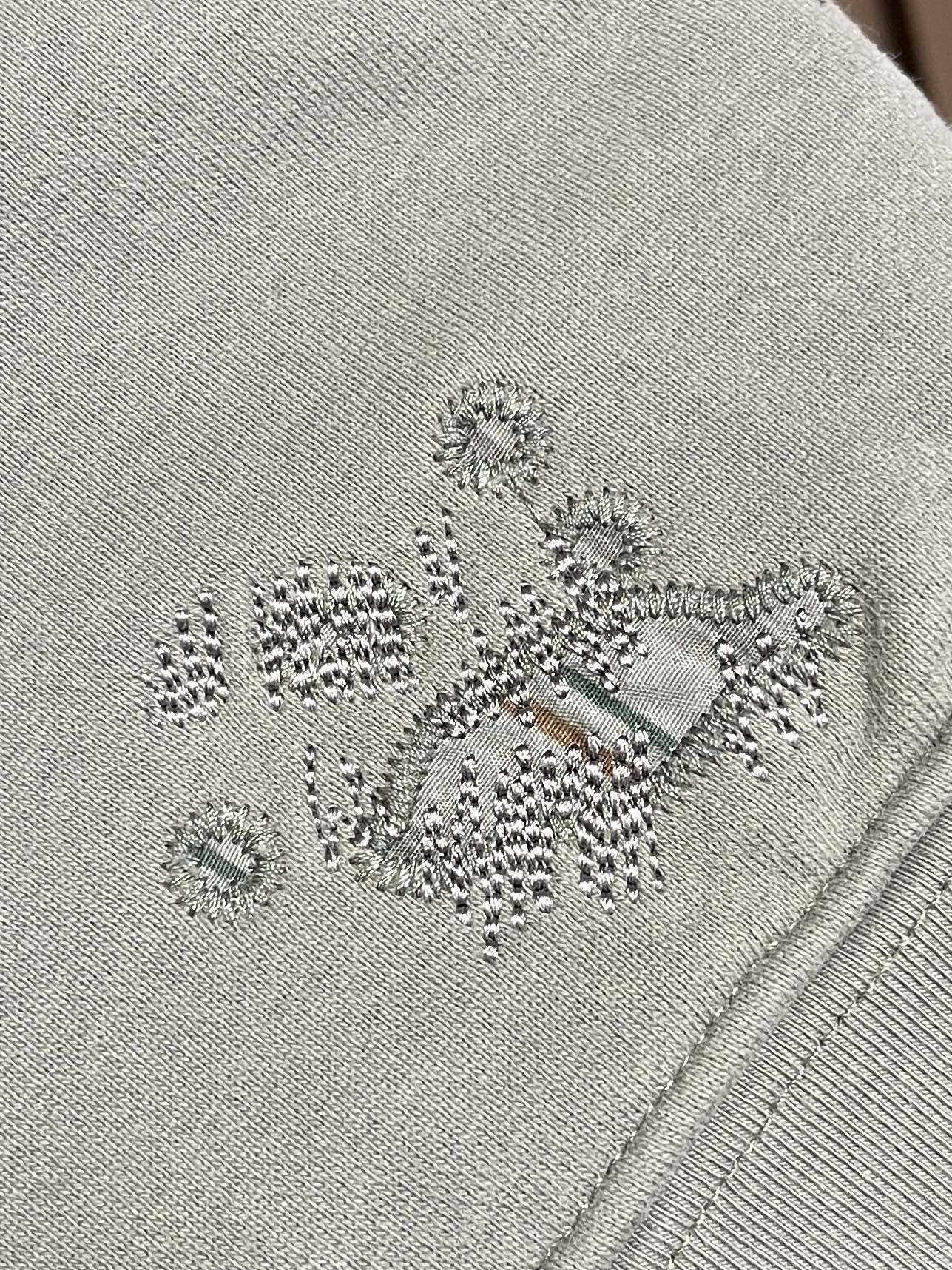 🛒🛒Acne Studios 喷绘做旧徽标连帽卫衣外套,定制暮染酸洗云感抓绒棉,一袭烟苔灰绿铺陈基底,水洗酸洗晕染柔和布 🛒🛒Acne Studios 喷绘做旧徽标连帽卫衣外套,定制暮染酸洗云感抓绒棉,一袭烟苔灰绿铺陈基底,水洗酸洗晕染柔和布