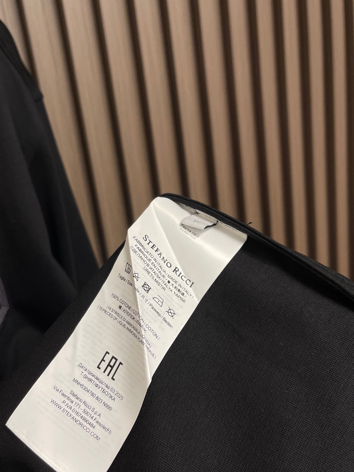 🛒🛒Stefano Ricci 经典刺绣设计款情侣款长袖T恤，来自一个世界顶级男装品牌 被喻为“领带之王”的意大利SR，