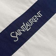 🛒🛒SaintLaurent YSL 圣罗兰 标识刺绣拼色立领拉链夹克外套 定制定染砂洗精梳府绸棉 挺括有型 顺滑温润 🛒🛒SaintLaurent YSL 圣罗兰 标识刺绣拼色立领拉链夹克外套 定制定染砂洗精梳府绸棉 挺括有型 顺滑温润