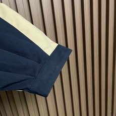🛒🛒SaintLaurent YSL 圣罗兰 标识刺绣拼色立领拉链夹克外套 定制定染砂洗精梳府绸棉 挺括有型 顺滑温润 🛒🛒SaintLaurent YSL 圣罗兰 标识刺绣拼色立领拉链夹克外套 定制定染砂洗精梳府绸棉 挺括有型 顺滑温润