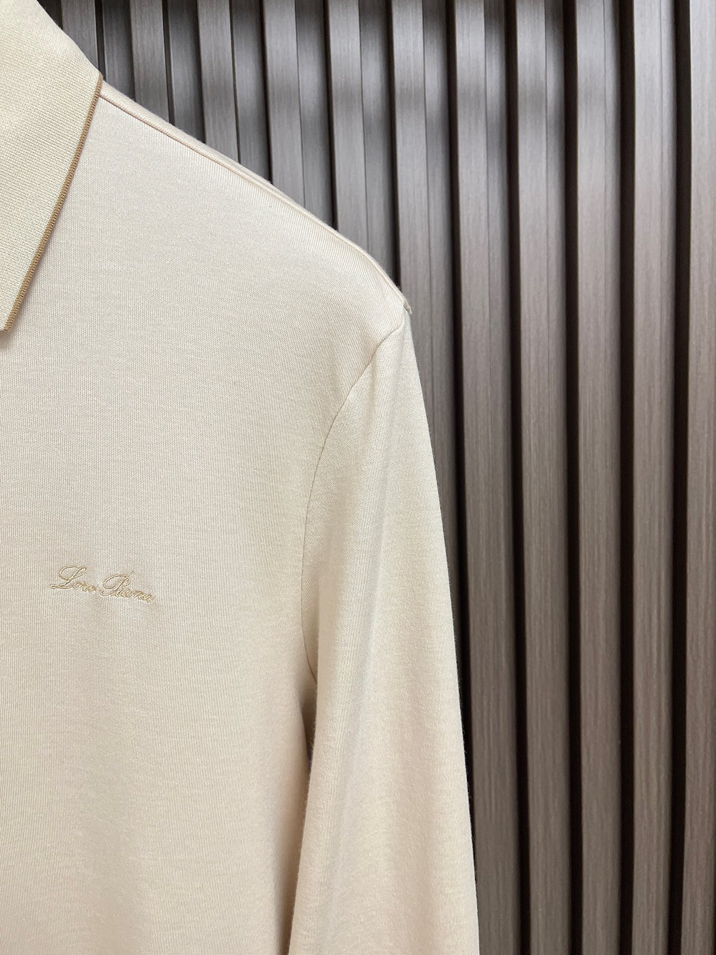🛒🛒Loro Piana LoroPiana  2026SS早秋新款Polo领长袖T恤，顶级原版面料，质感细腻 超柔软亲