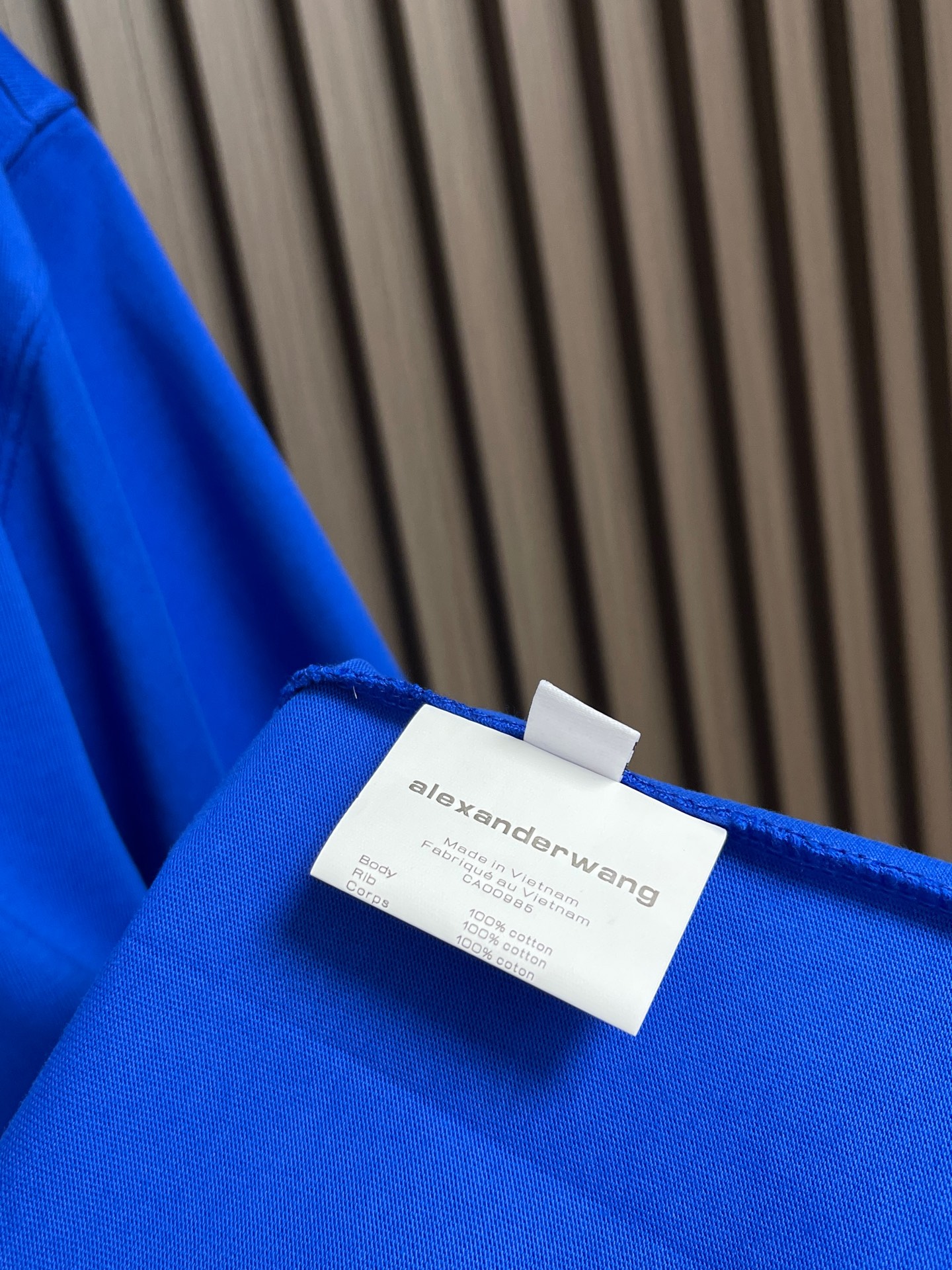 🛒🛒Alexander Wang 2026SS早秋新款 徽标印花圆领短袖T恤，经典圆领搭配立体浮雕徽标印花，纯棉面料柔软