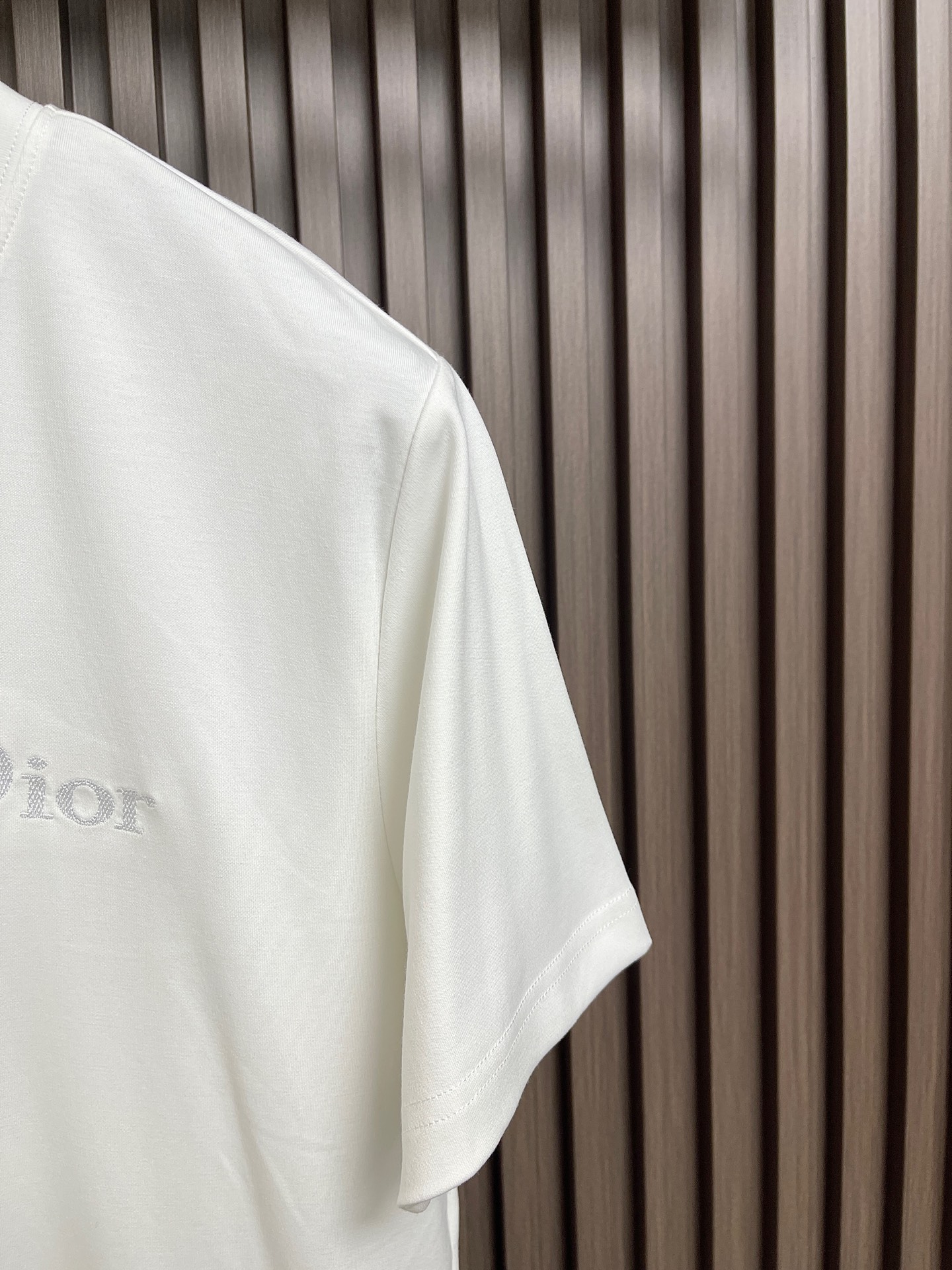 🛒🛒Dior 2026ss夏季新款立体logo标识刺绣短袖T恤，定制长绒棉面料，工艺极度复杂，视觉相当雅致时髦，高贵而优