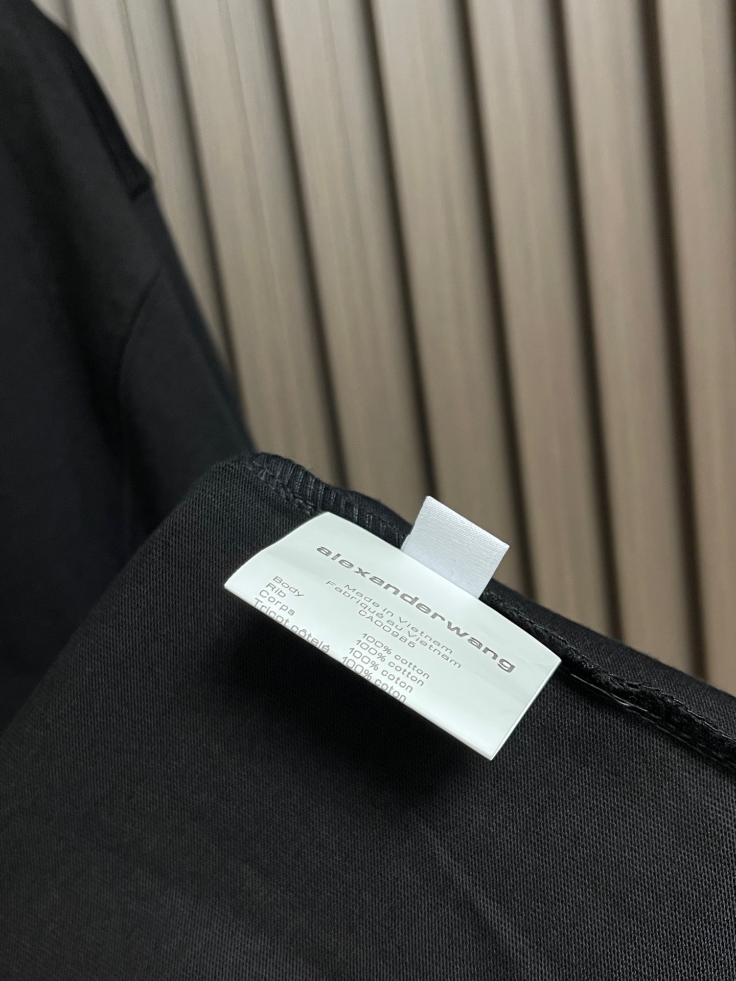 🛒🛒Alexander Wang 2026SS早秋新款 徽标印花圆领短袖T恤，经典圆领搭配立体浮雕徽标印花，纯棉面料柔软