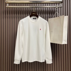🛒🛒RL Ralph Lauren 拉夫劳伦标识刺绣长袖T恤 定制棉云麻柔平纹布 手感细腻 舒适贴肤 以一袭纯净之白 散 🛒🛒RL Ralph Lauren 拉夫劳伦标识刺绣长袖T恤 定制棉云麻柔平纹布 手感细腻 舒适贴肤 以一袭纯净之白 散