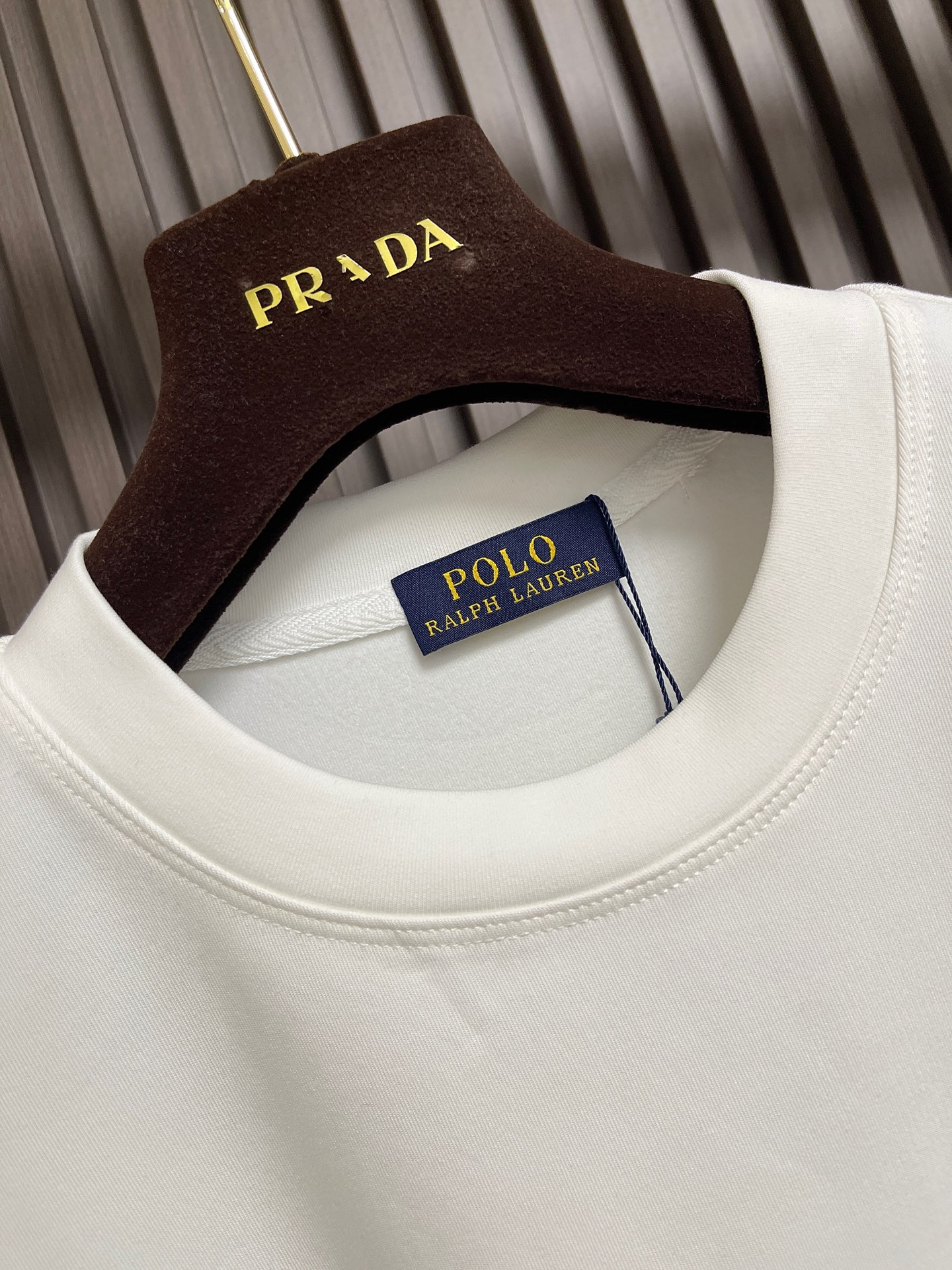 🛒🛒RL Ralph Lauren 拉夫劳伦标识刺绣长袖T恤 定制棉云麻柔平纹布 手感细腻 舒适贴肤 以一袭纯净之白 散