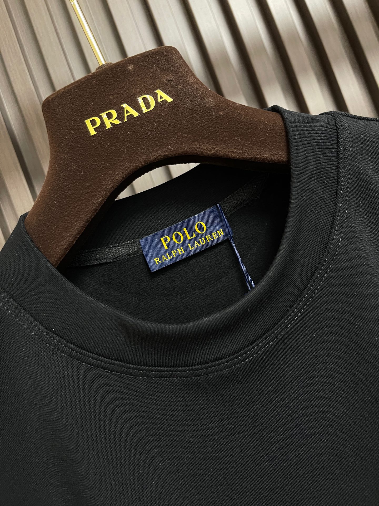 🛒🛒RL Ralph Lauren 拉夫劳伦标识刺绣长袖T恤 定制棉云麻柔平纹布 手感细腻 舒适贴肤 以一袭纯净之白 散