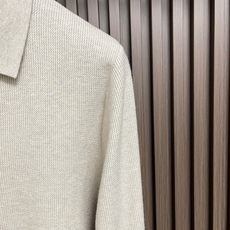 🛒🛒Loro Piana 长袖针织衫Polo,袖口、下摆与衣身采用一体织成工艺,无需拼接缝份,整体线条连贯流畅;减少多余 🛒🛒Loro Piana 长袖针织衫Polo,袖口、下摆与衣身采用一体织成工艺,无需拼接缝份,整体线条连贯流畅;减少多余