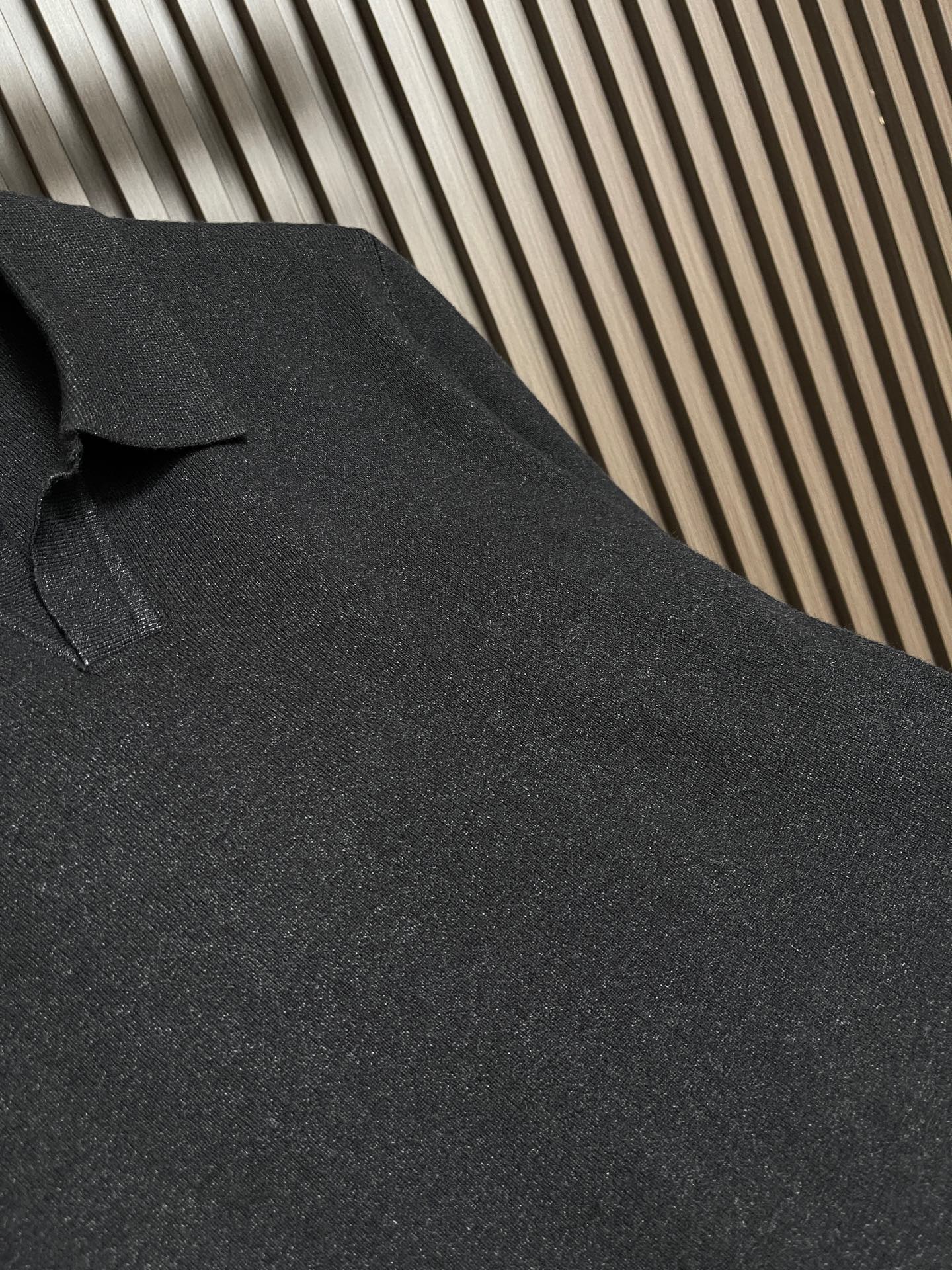 🛒🛒Loro Piana loro Piana 海鸥领针织Polo，意式老钱灵魂单品，海鸥领针织Polo，甄选细腻精纺针