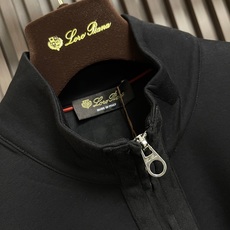🛒🛒Loro Piana LoroPiana 2026ss春夏老钱新贵推荐!商务通勤翻领半拉链长袖POLO 衫 意式剪裁 🛒🛒Loro Piana LoroPiana 2026ss春夏老钱新贵推荐!商务通勤翻领半拉链长袖POLO 衫 意式剪裁