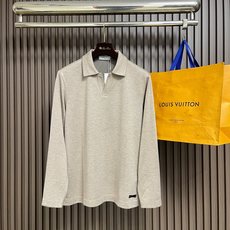 🛒🛒Berluti 布鲁提 2026SS夏季长袖圆领Polo,胸前简约logo设计,简约大气时尚百搭,手感舒适 透气有型 🛒🛒Berluti 布鲁提 2026SS夏季长袖圆领Polo,胸前简约logo设计,简约大气时尚百搭,手感舒适 透气有型
